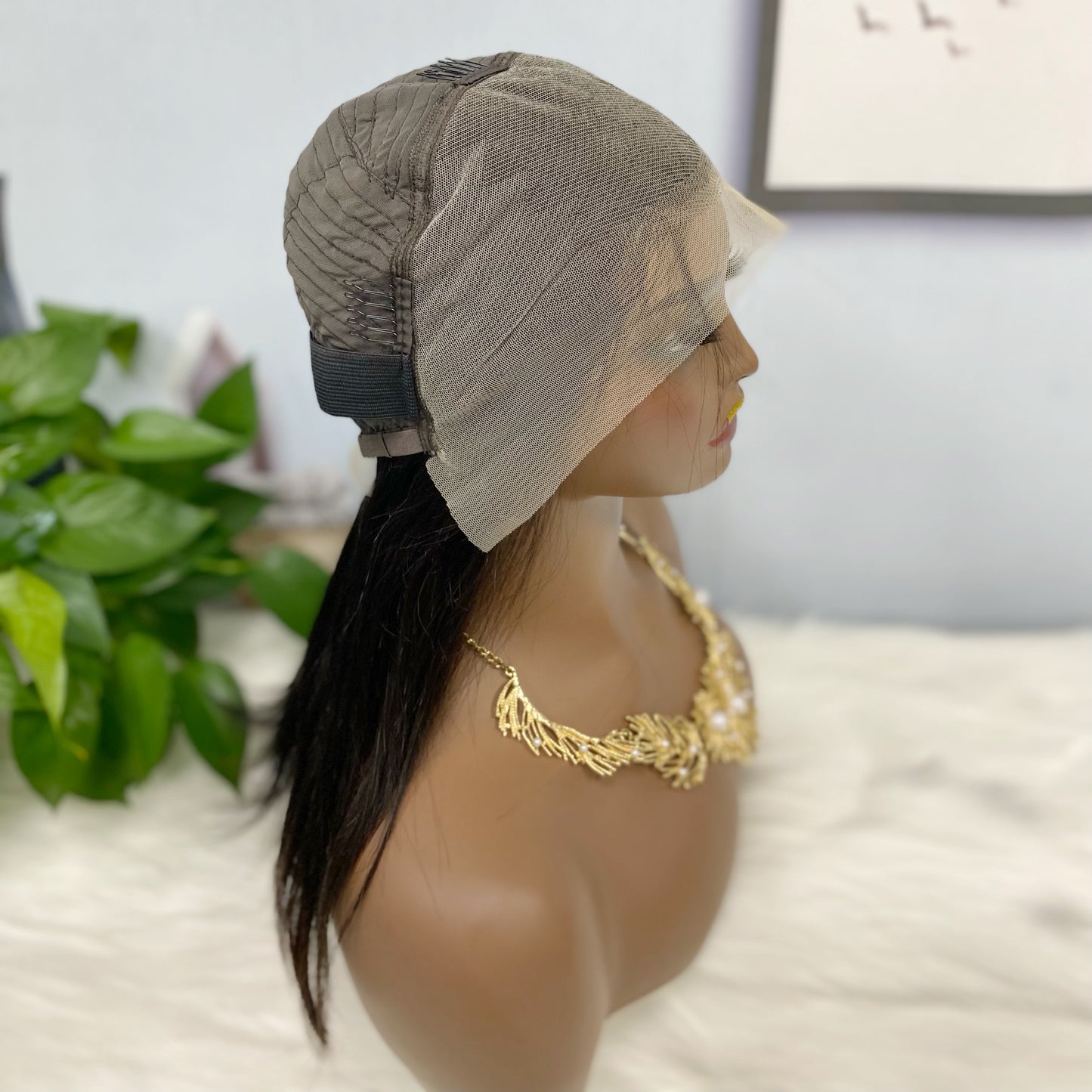 13*4 BoB Wig Straight Wigs Color NC 250% Density