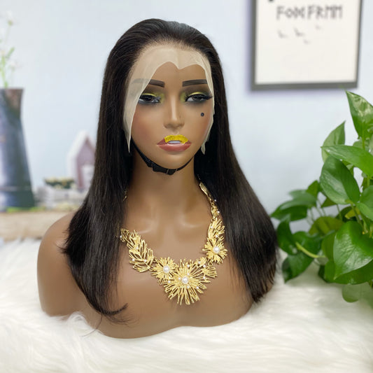 13*4 BoB Wig Straight Wigs Color NC 250% Density