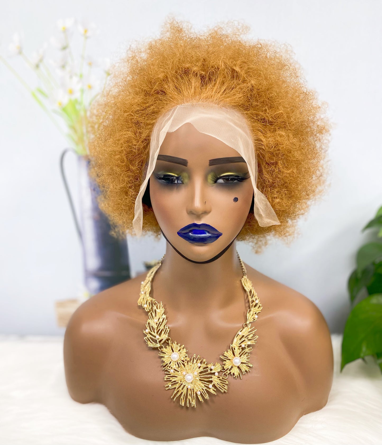 13*4 Lace Wig Afvo Natural Human Hair Color 30#
