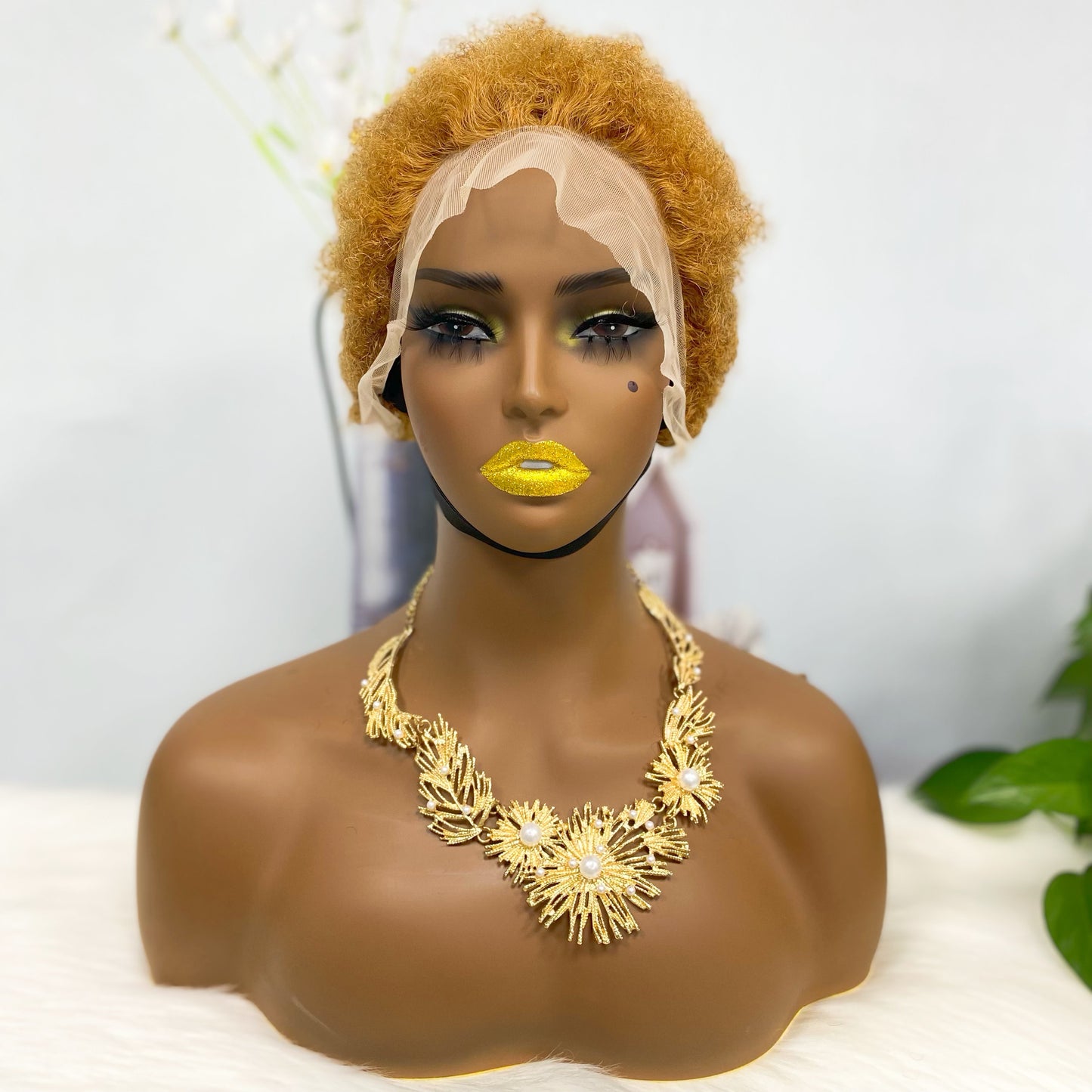 13x4 Wig Sasson09 Human Hair Wig Color 30#