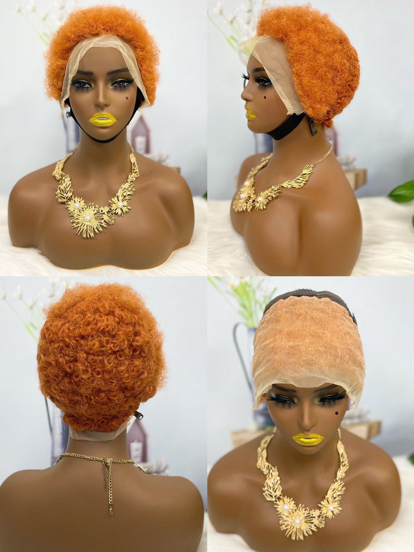 13x4 Wig Sasson09 Human Hair Wig Color 30#