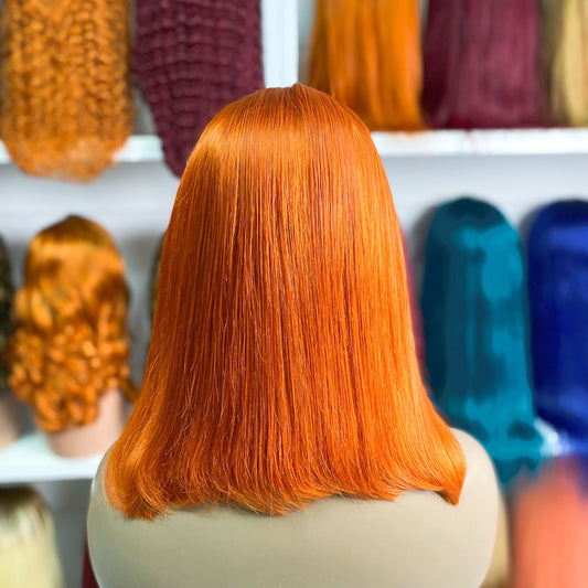 13*4 BoB Wig Straight Wigs Color 350# 250% Density