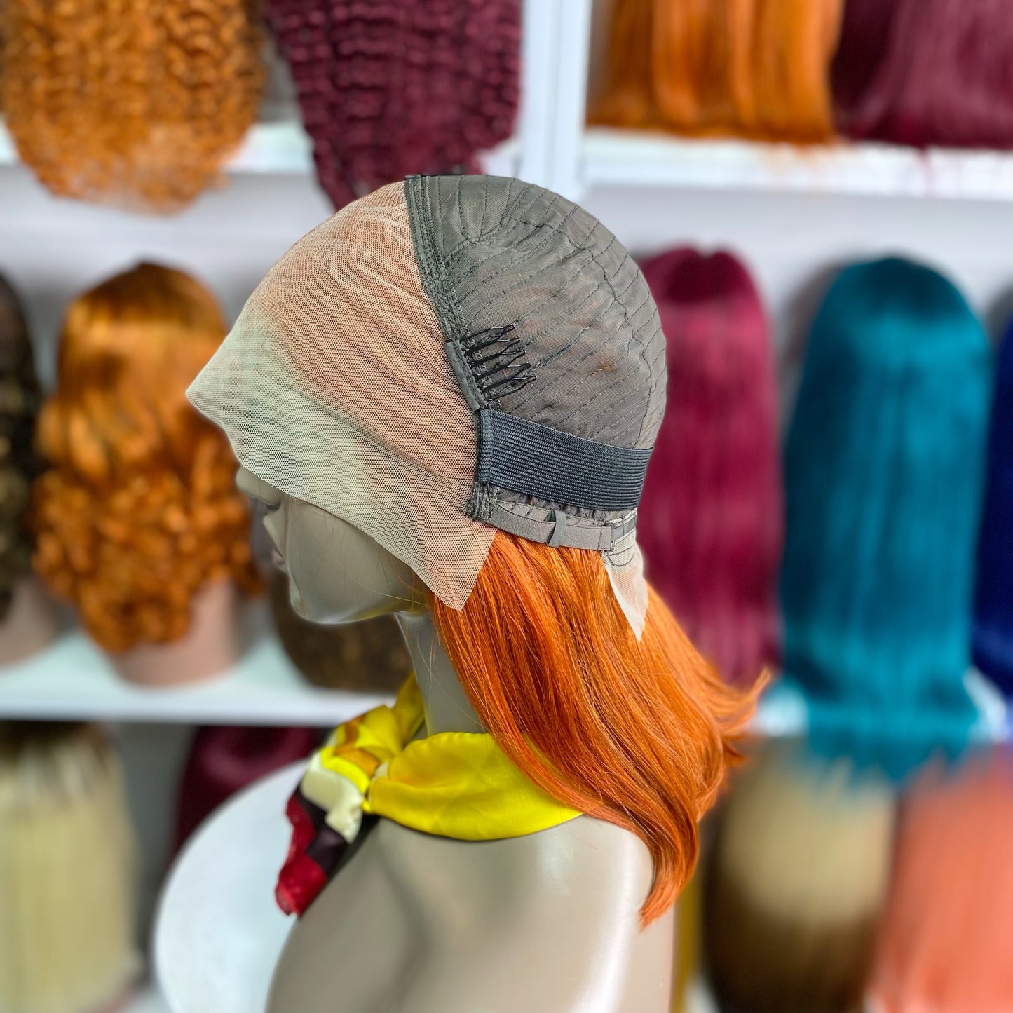 13*4 BoB Wig Straight Wigs Color 350# 200% Density
