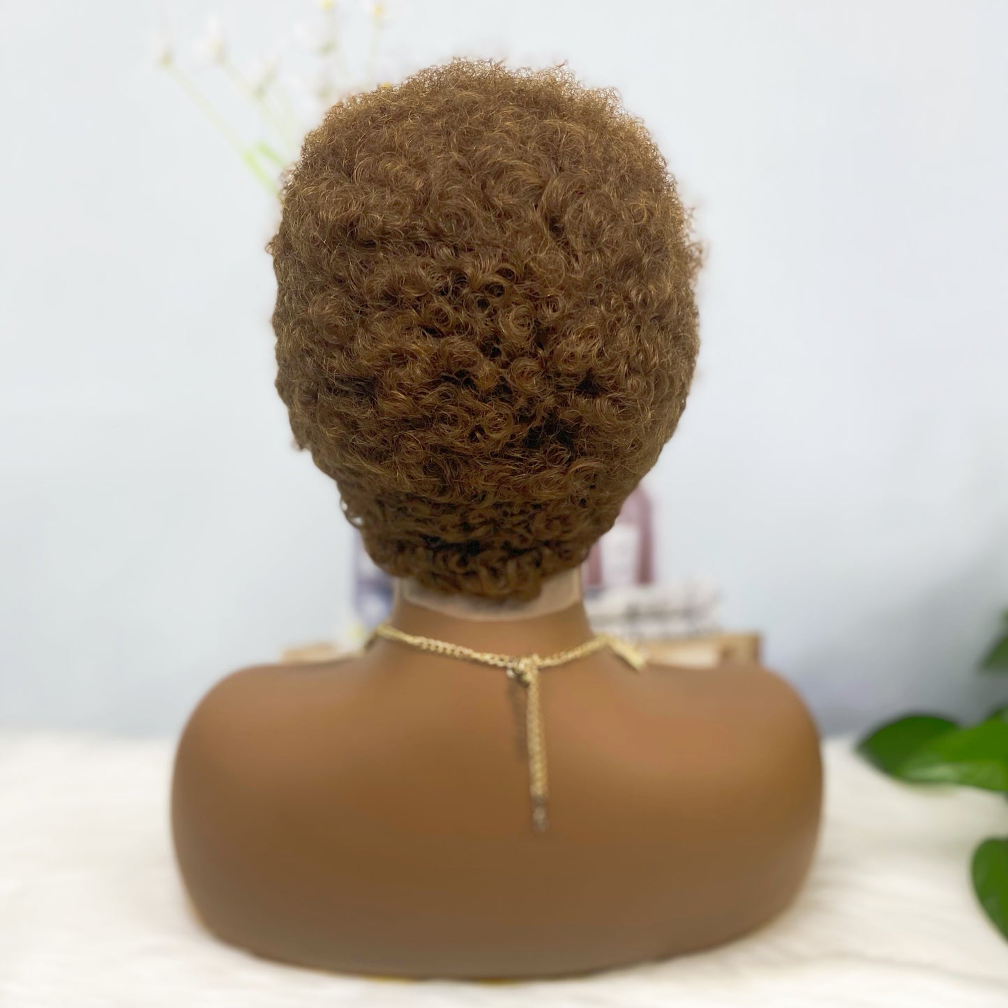 13x4 Wig Sasson09 Human Hair Wig Color 4#