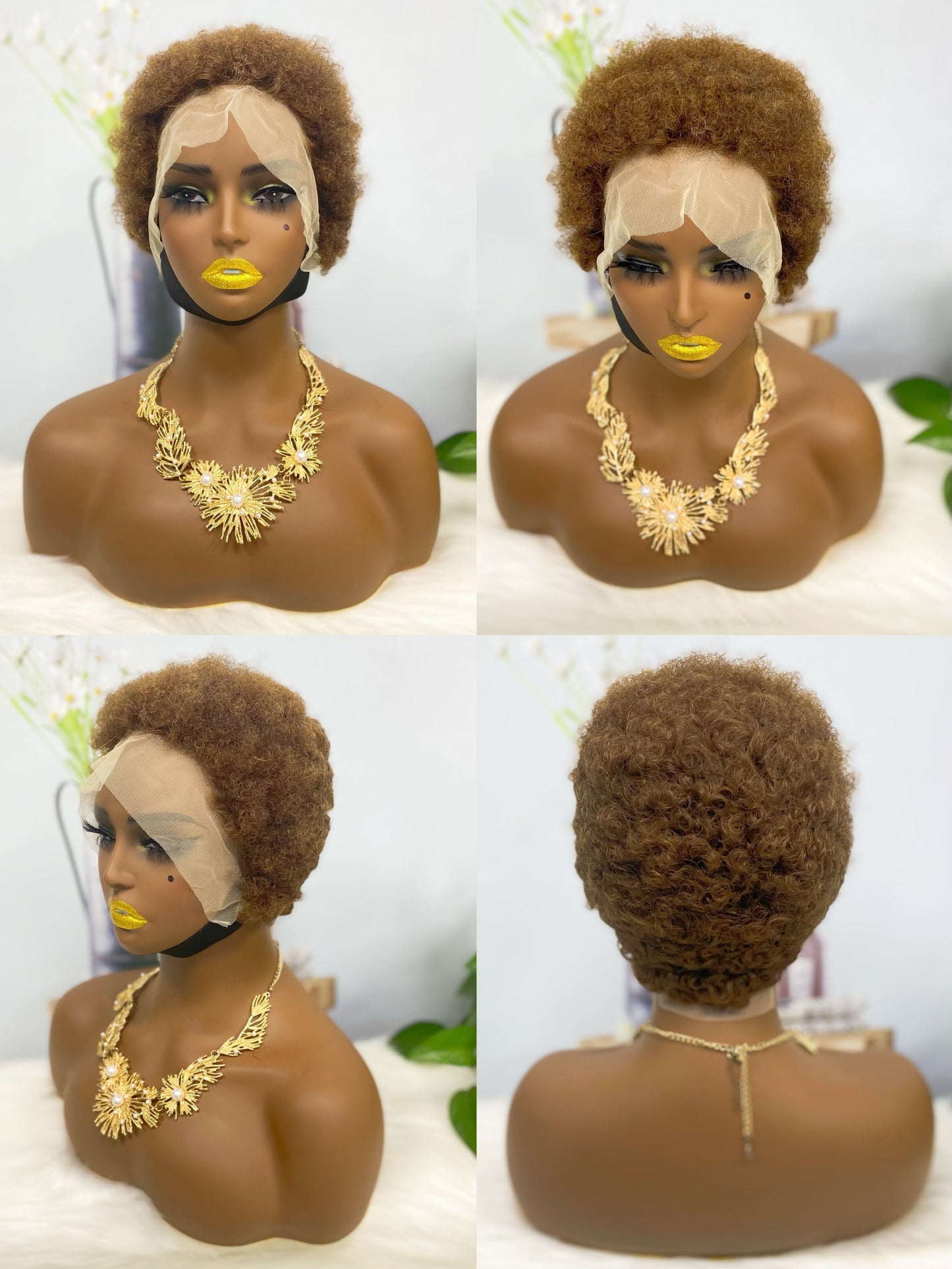 13x4 Wig Sasson09 Human Hair Wig Color P4/27#