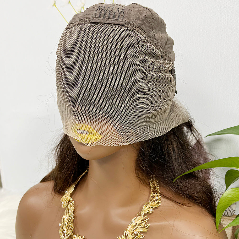 13*4 Lace Wig Body Wave Natural Virgin Human Hair Lace Wigs Color T1B/4#