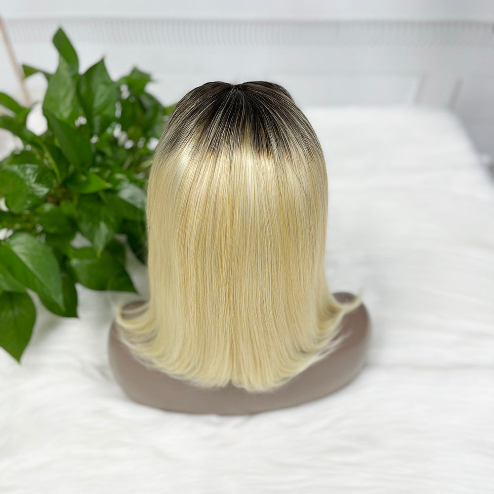 13*4 BoB Wig Straight Wigs Color T1B/613# 200% Density