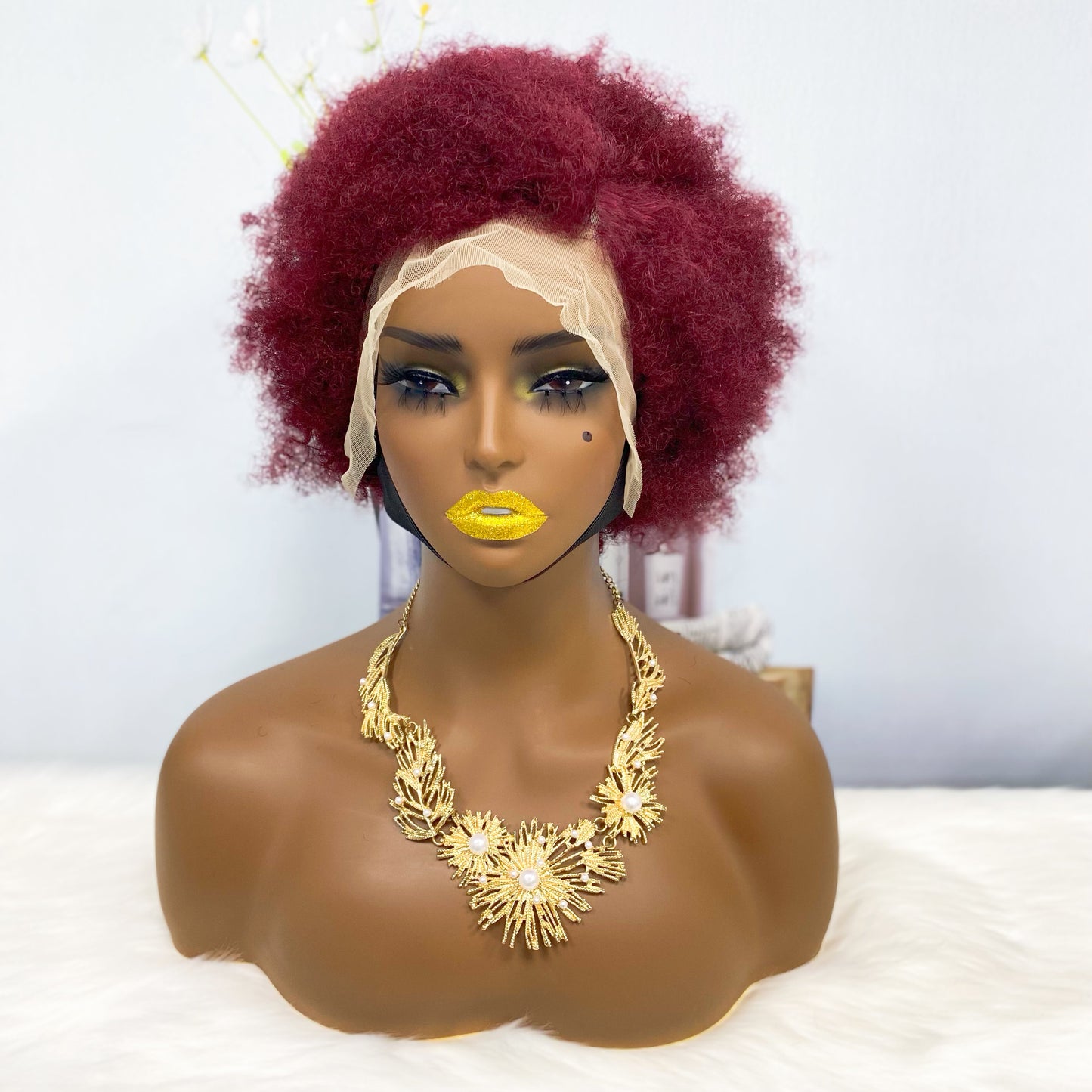 13*4 Lace Wig Afvo Human Hair Color 99J (Partiality)