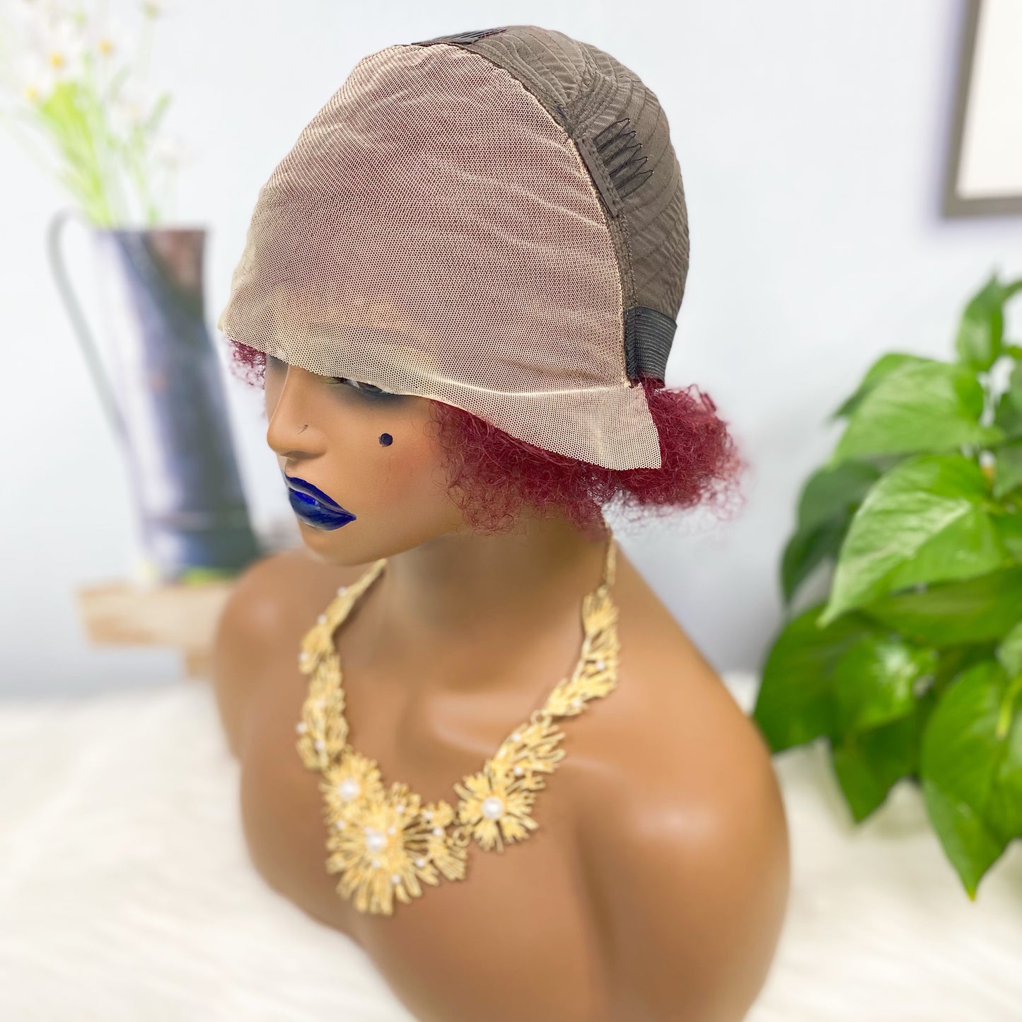13*4 Lace Wig Afvo Natural Human Hair Color 99J