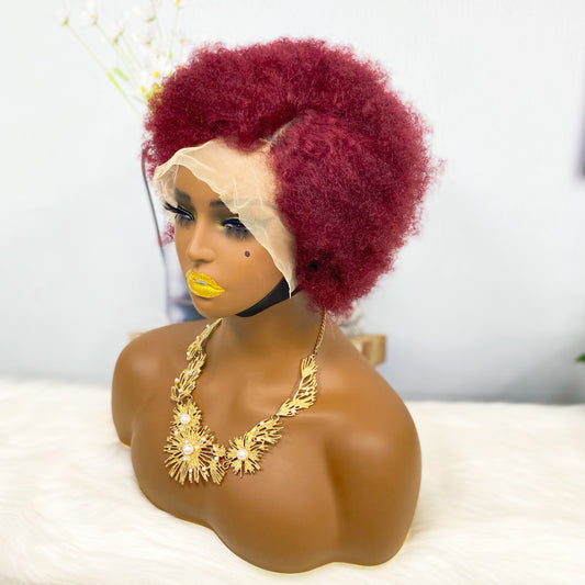 13*4 Lace Wig Afvo Human Hair Color 99J (Partiality)