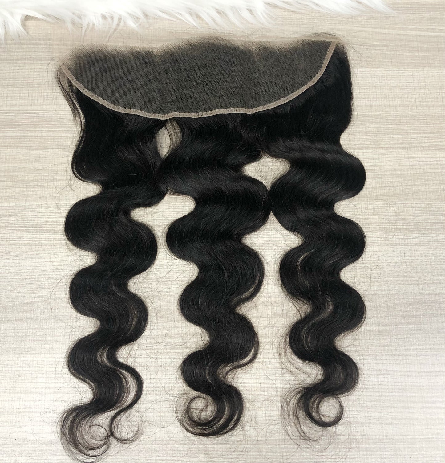 13*4 Lace Frontal Silky Body Wave 100% Natural Virgin Human Hair Natural Color 10"-24"