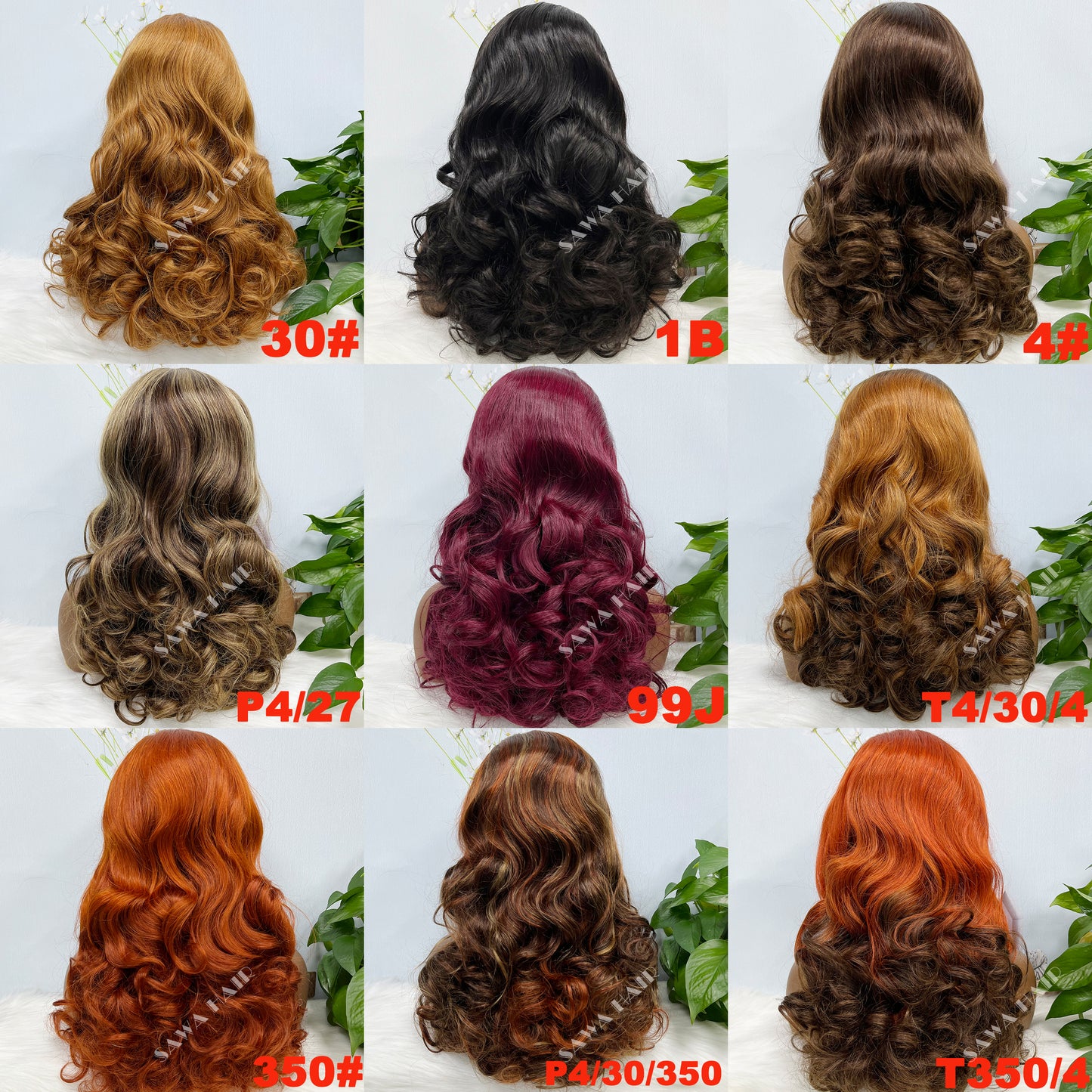 Double Drawn 13*4 Lace Wig Loose Wave Natural Human Hair Lace Wig Color 350# 300% Density