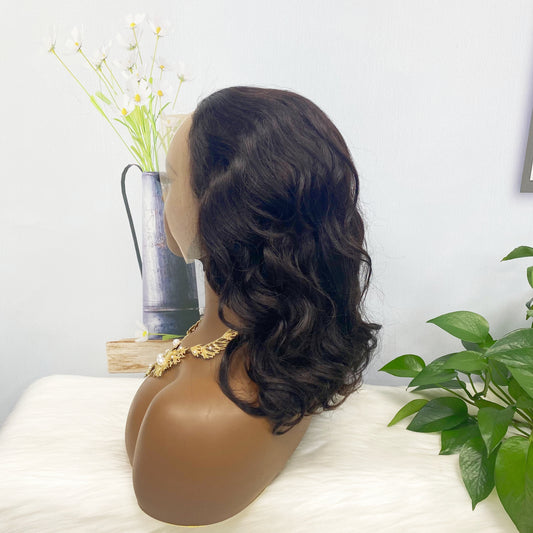 13*4 BoB Wig Loose Wave Wigs Color NC 250% Density