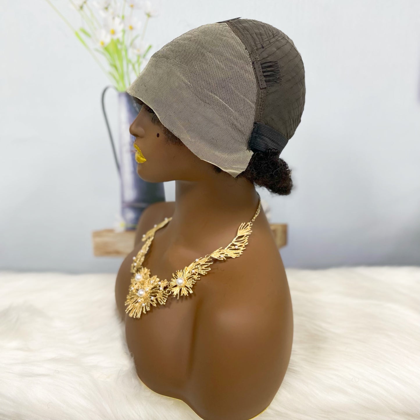 13*4 Lace Wig Afvo Human Hair Color 1B (Partiality)