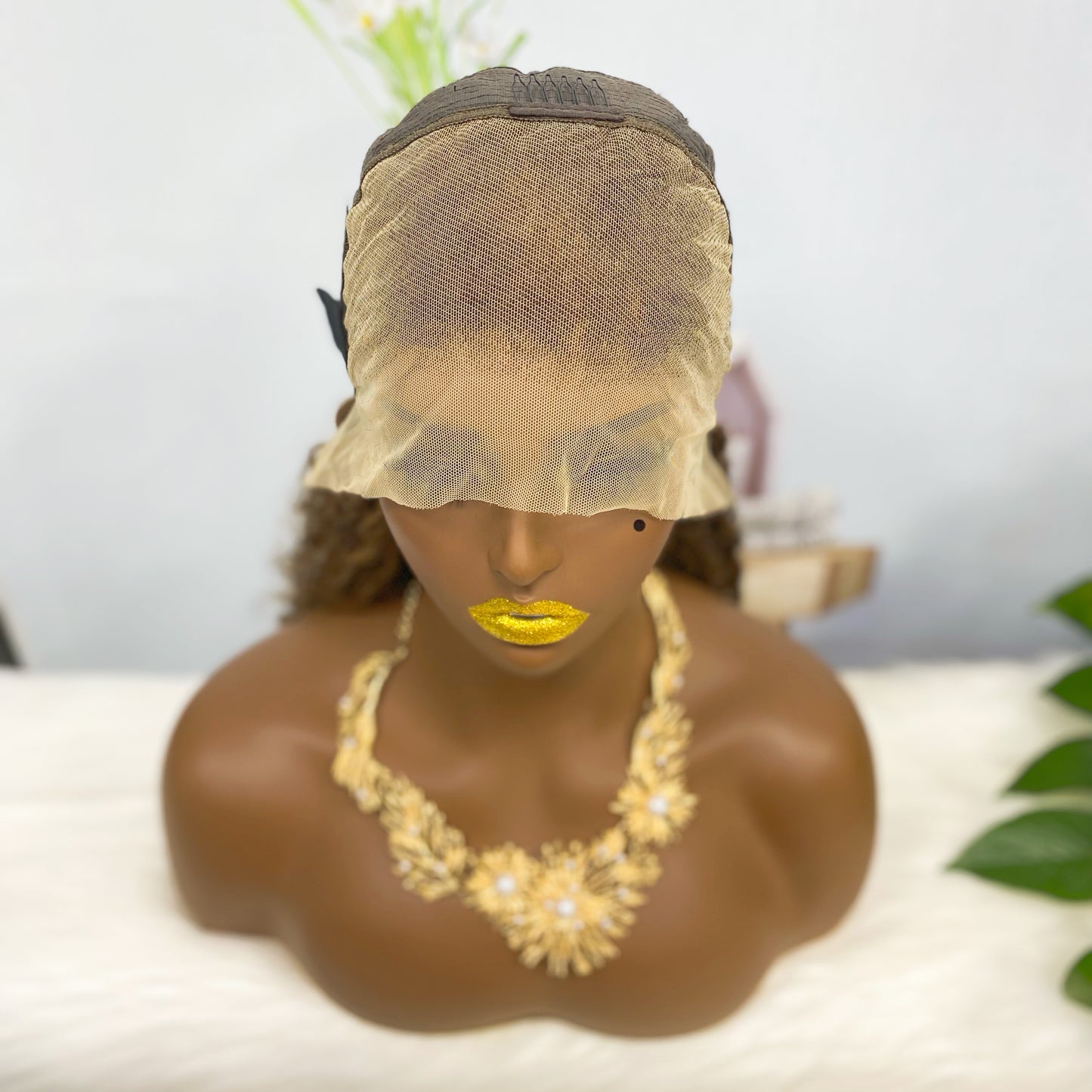 13*4 BOB perruque vague d'eau cheveux humains naturels dentelle perruques couleur P4/30 #250% densité
