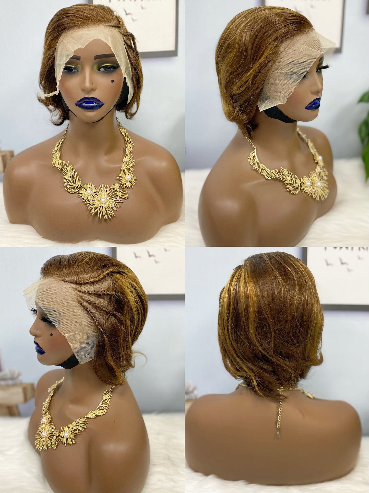 13*4 Lace Wig Sasson08 Virgin Human Hair Lace Wig Color 99J