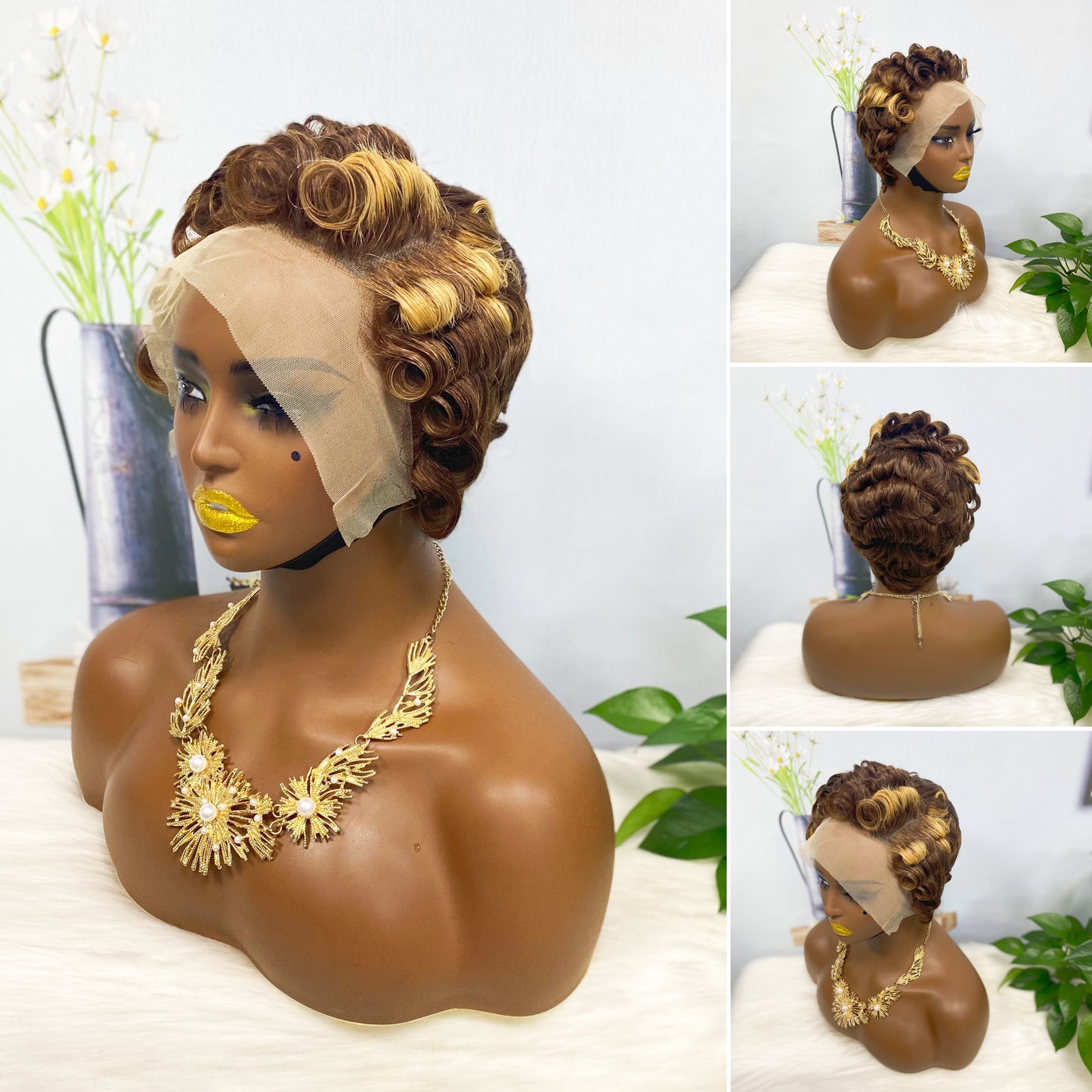 13x4 Wig Sasson04 Human Hair Wig Color BUG/99J