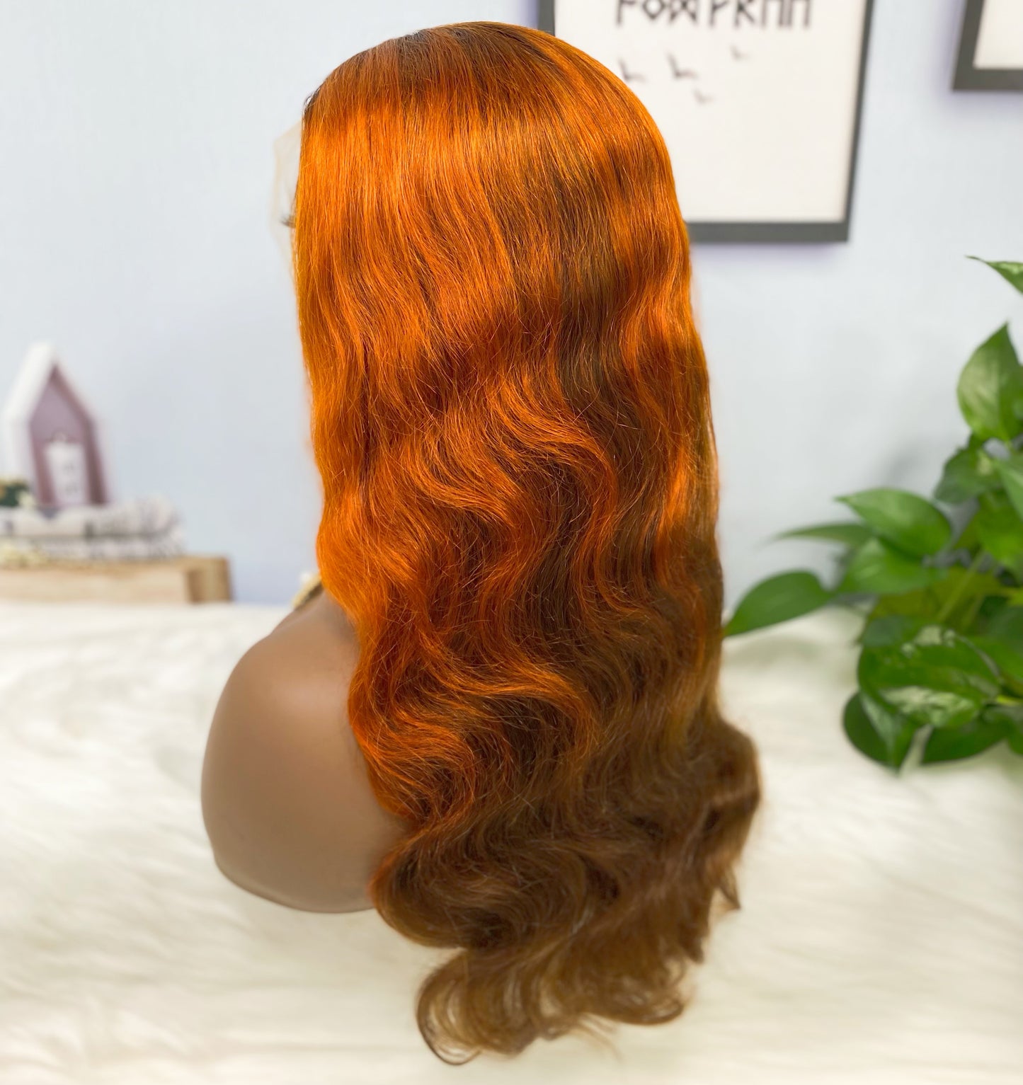 13*4 Lace Wig Body Wave Natural Virgin Human Hair Lace Wigs Color P4/350# 200% Density