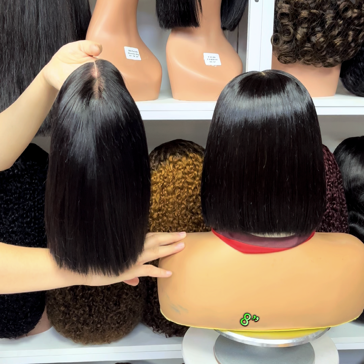 Super Double Drawn 5x5 Glueless Bob Wig Human Hair Lace Wigs Wine Color 99J 8"