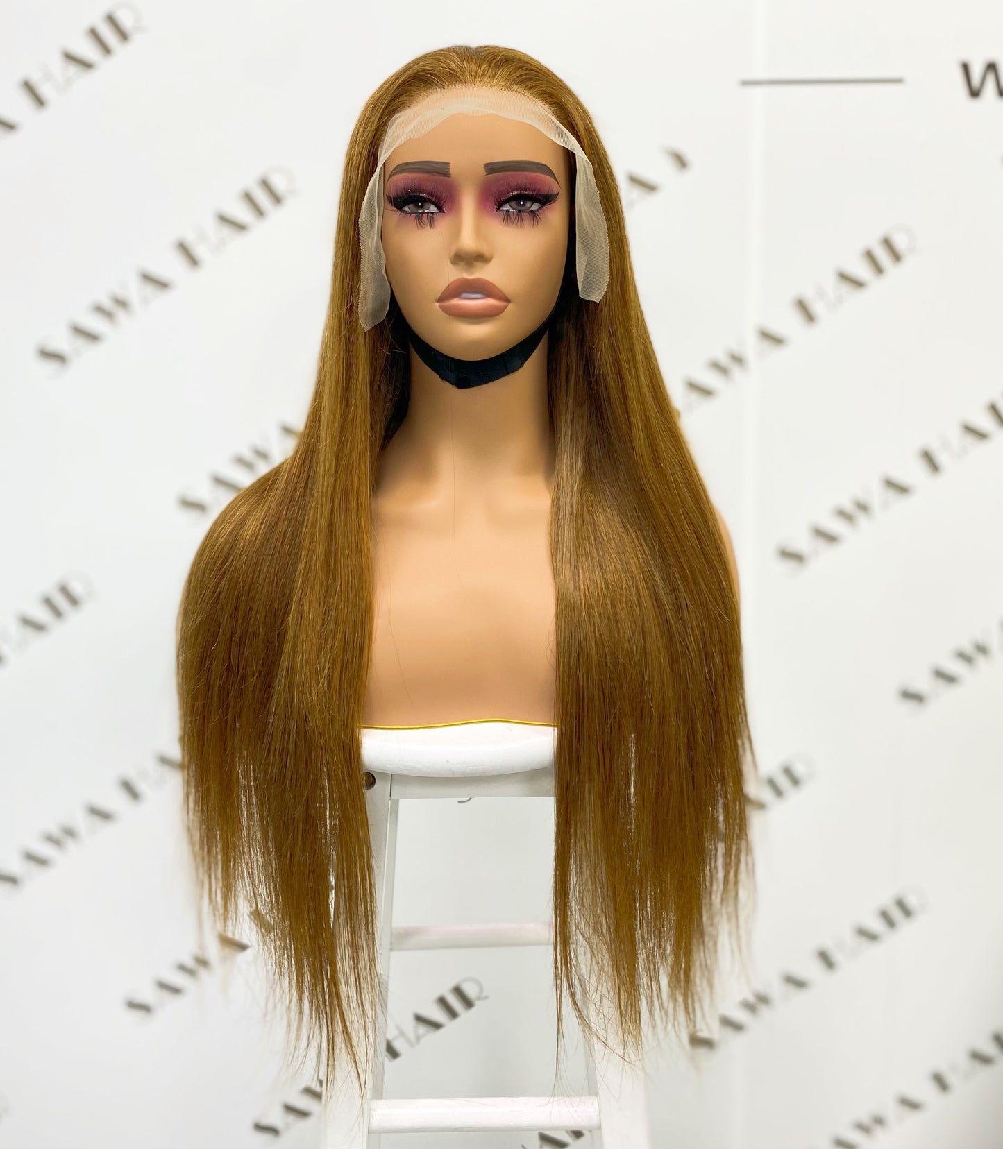 13*4 Lace Wig Straight Natural Virgin Human Hair Lace Wigs Color 30# 250%Density