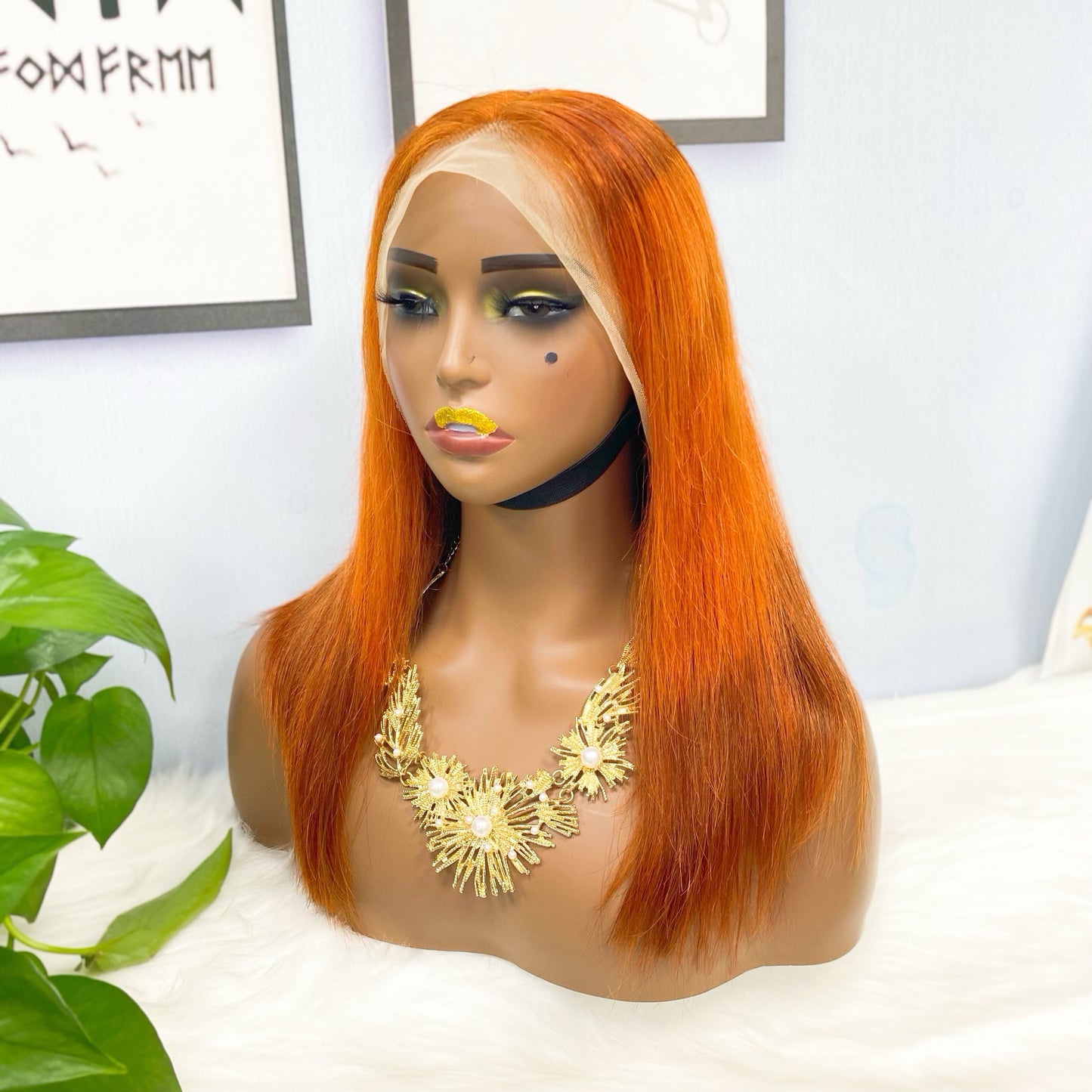 13*4 BoB Wig Straight Wigs Color T4/350/4# 200% Density