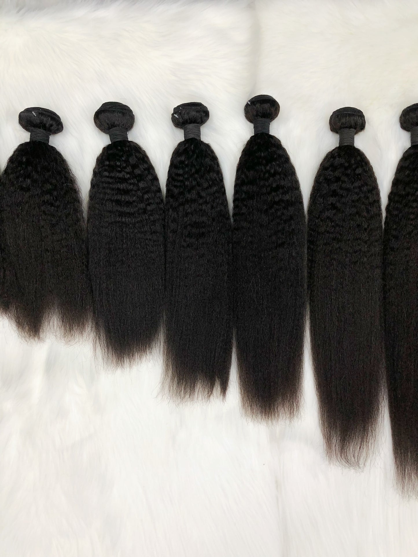 10A Burmese Hair Kinky Straight Natural Human Hair Bundles With HD Closure Frontal 10"-40"