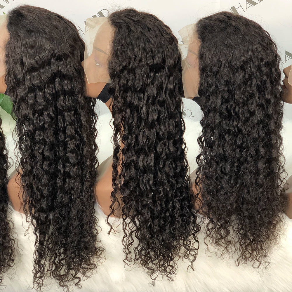 13*4 Lace Wig Loose Deep Natural Human Hair Lace Wigs 26 inch 180% Density