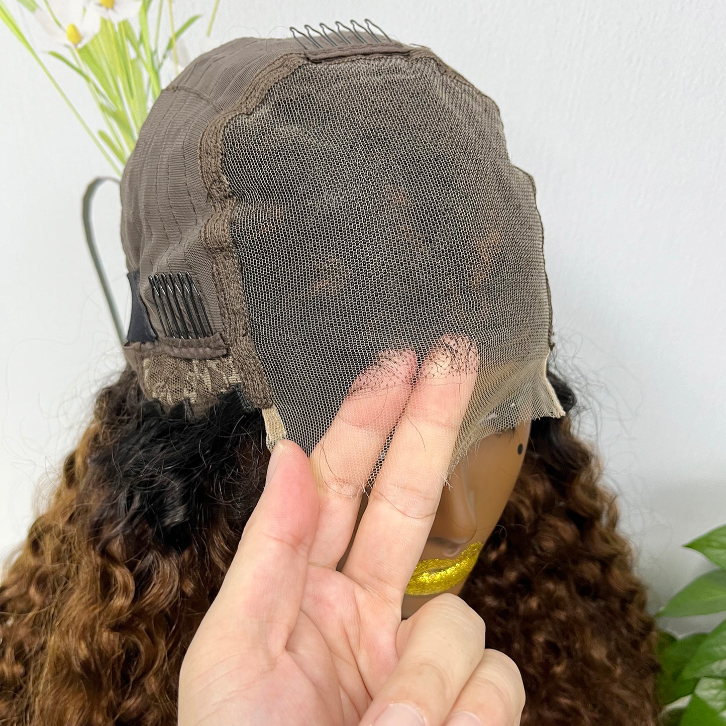 5*5 HD sans colle dentelle Bob perruque sans colle vierge cheveux humains dentelle perruques 10 pouces 200% densité