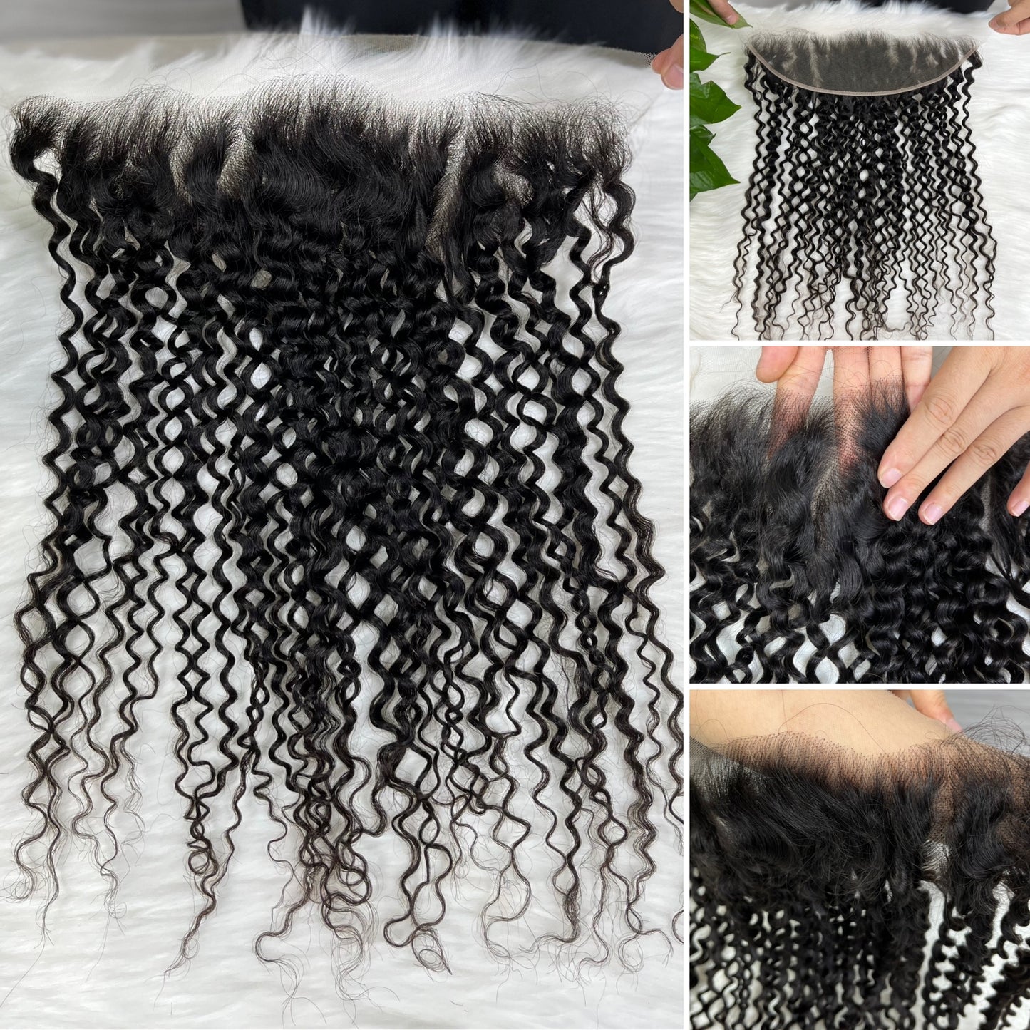 13*4 HD Lace Frontal Straight 100% Natural Human Hair Natural Color 10"-26"