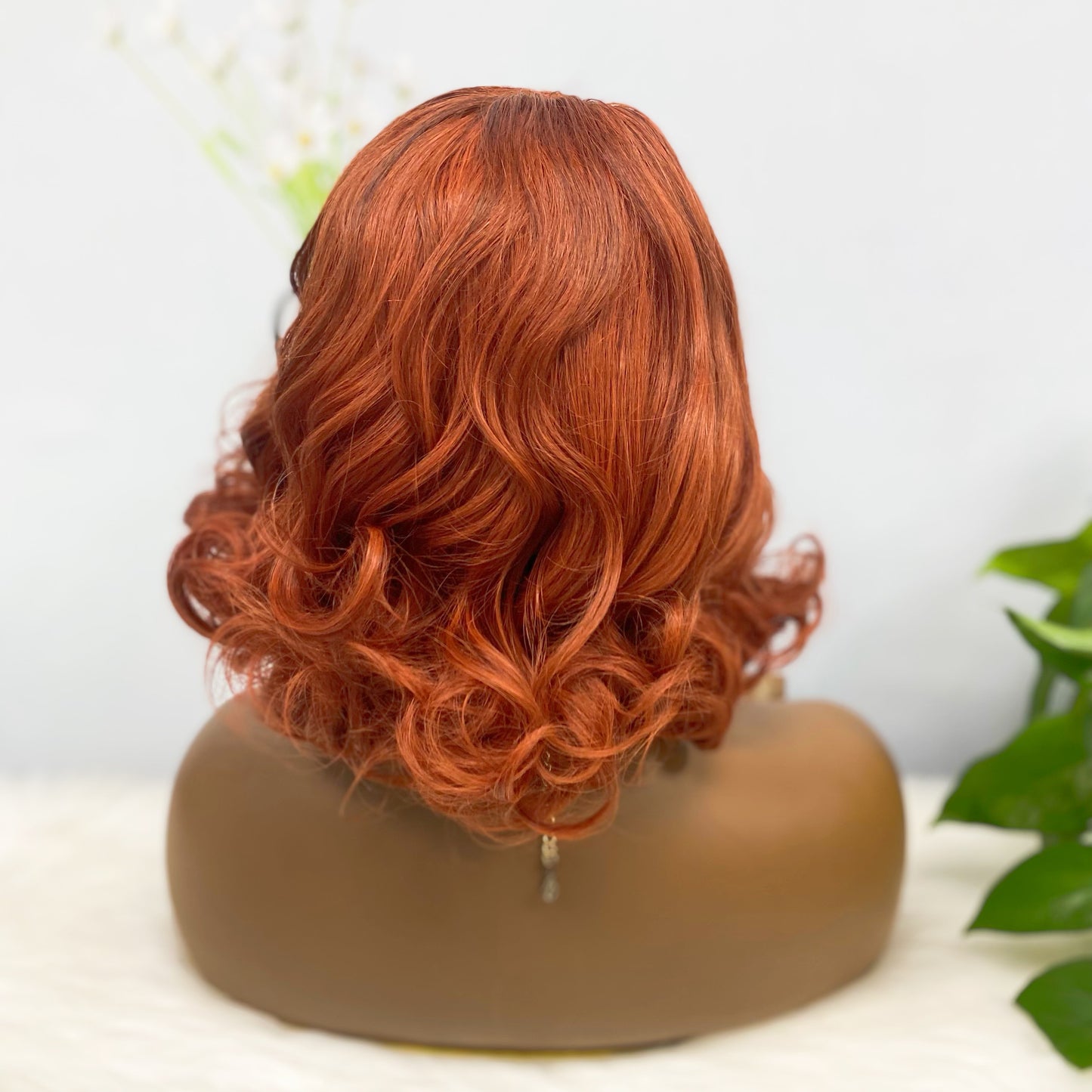 4*4 Wig Fumi  Human Hair Wig Color 33#