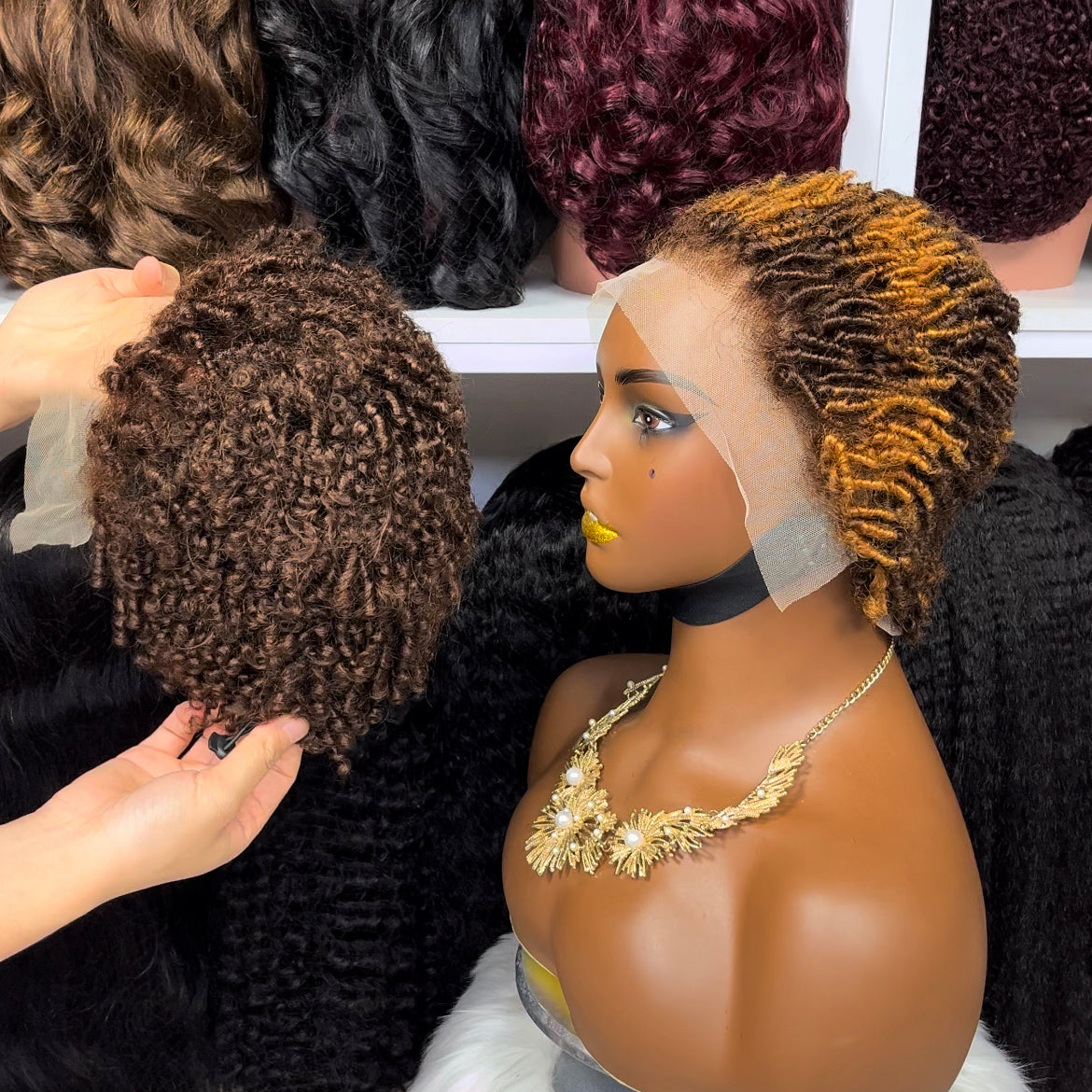 13*4 Lace Wig SC Natural Virgin Human Hair Lace Wigs Color NC