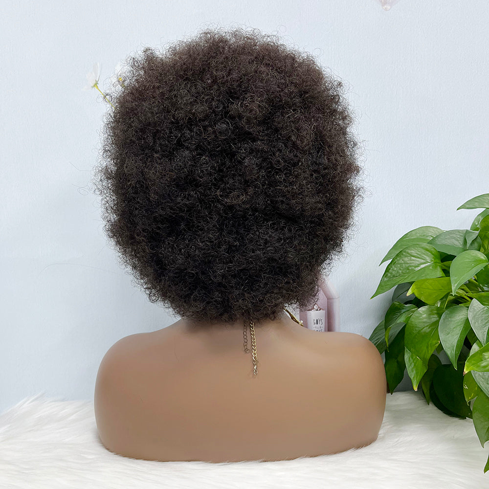 13*4 Lace Wig Afvo Natural Human Hair Color NC