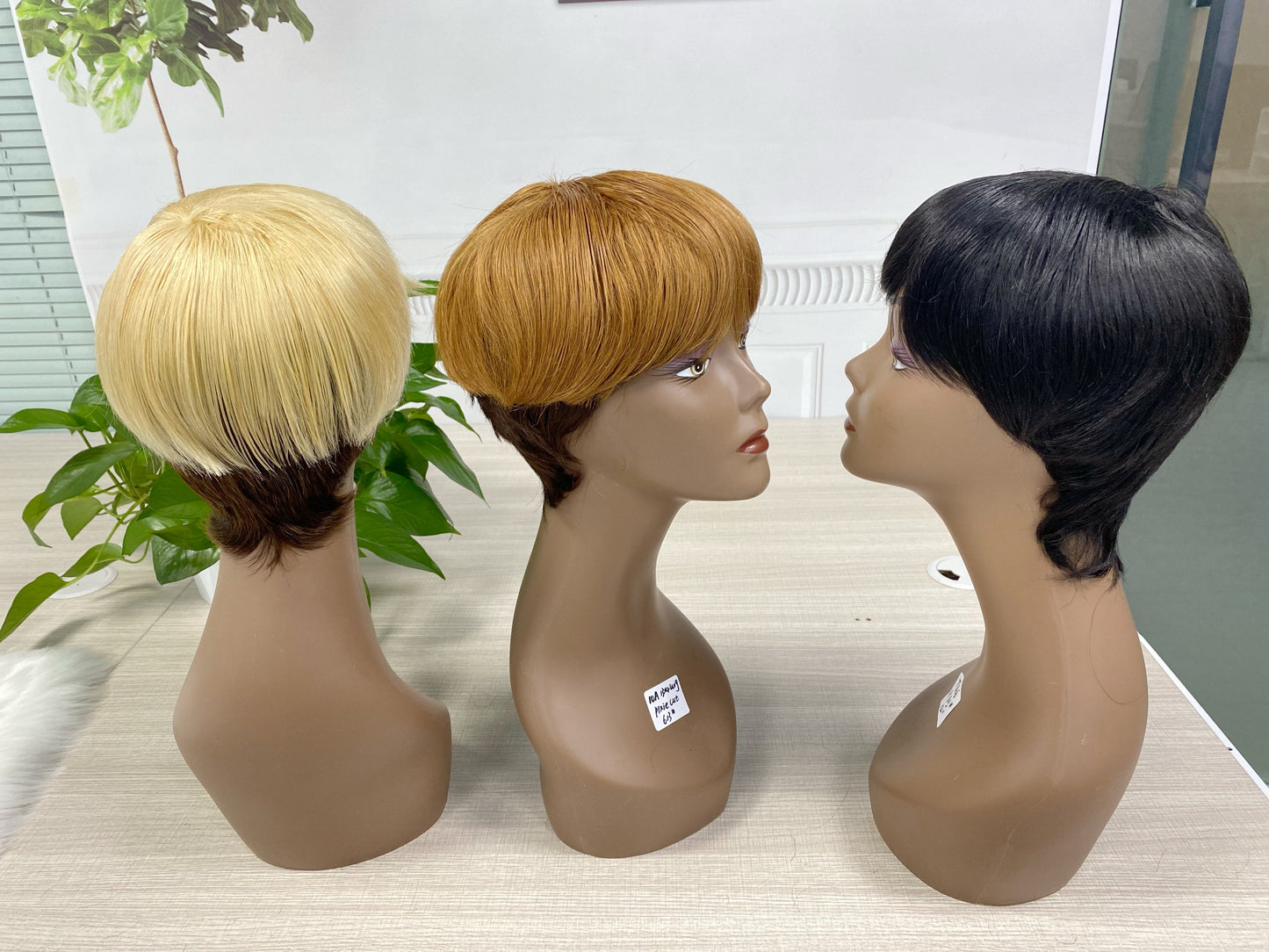 SX513 Machine Human Hair Wig Natural Hair Wigs