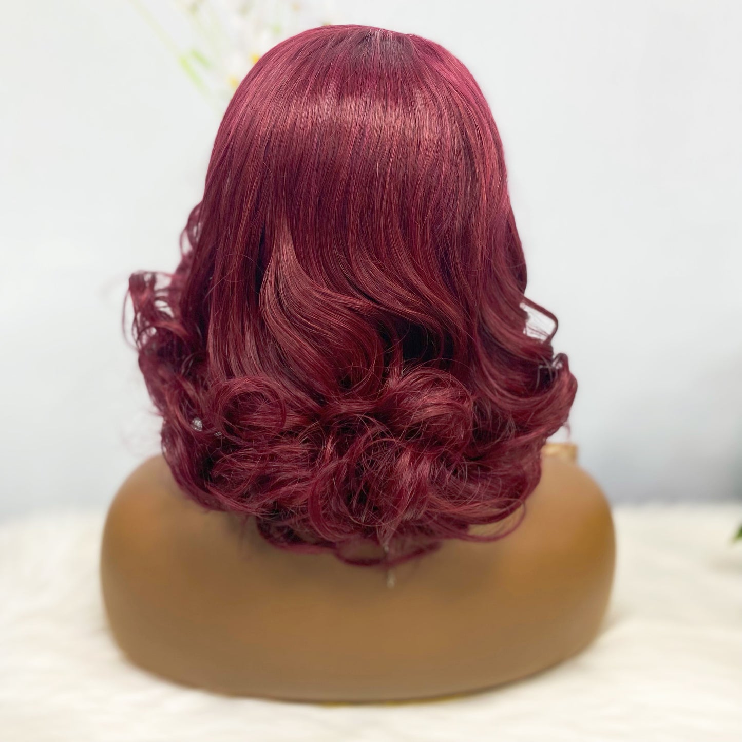 4*4 Wig Fumi  Human Hair Wig Color 99J