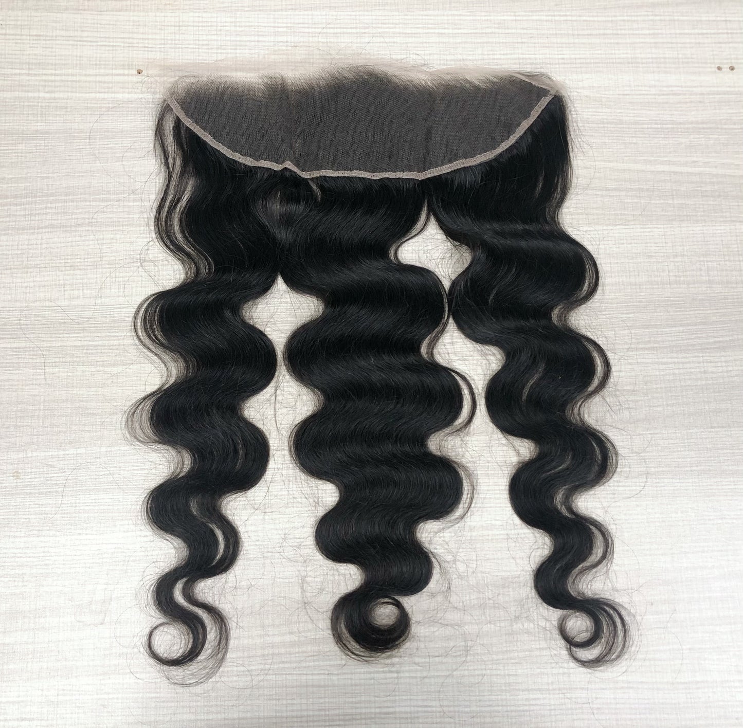 13*4  Lace Frontal Silky Body Wave 100% Natural Virgin Human Hair Natural Color 10"-24"