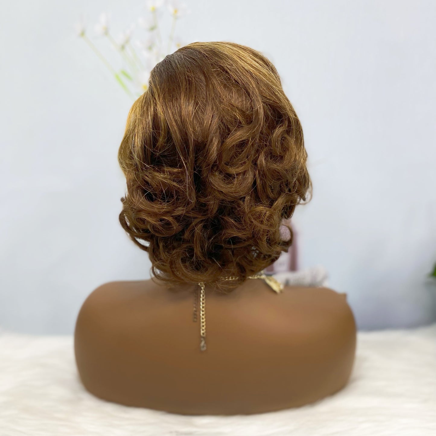 13*4 Wig Sasson03 Virgin Human Hair Lace Wigs P4/27#