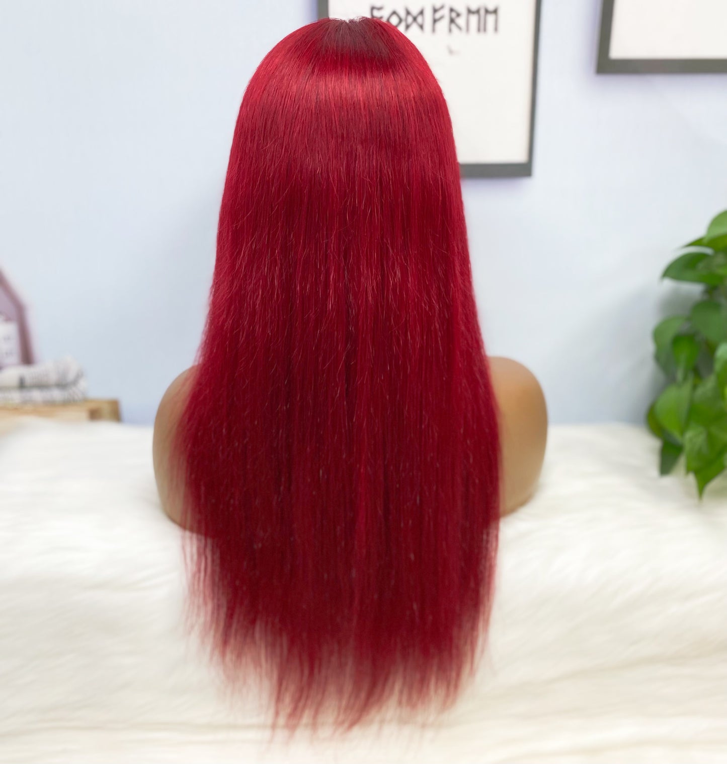 13*4 Lace Wig Straight Natural Virgin Human Hair Lace Wigs Color BUG