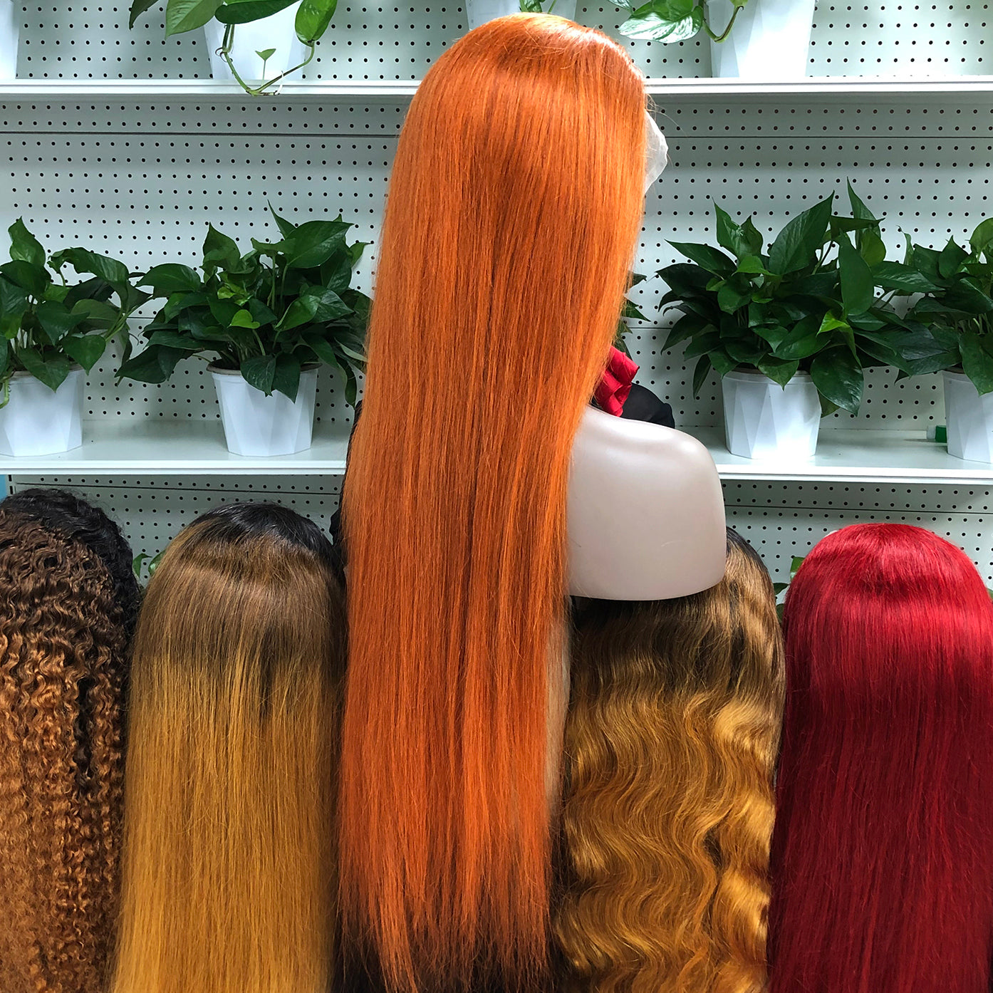 Color 13x4 Lace Wig Straight Human Hair Wigs Dark Brown Color 2# 18"-30"