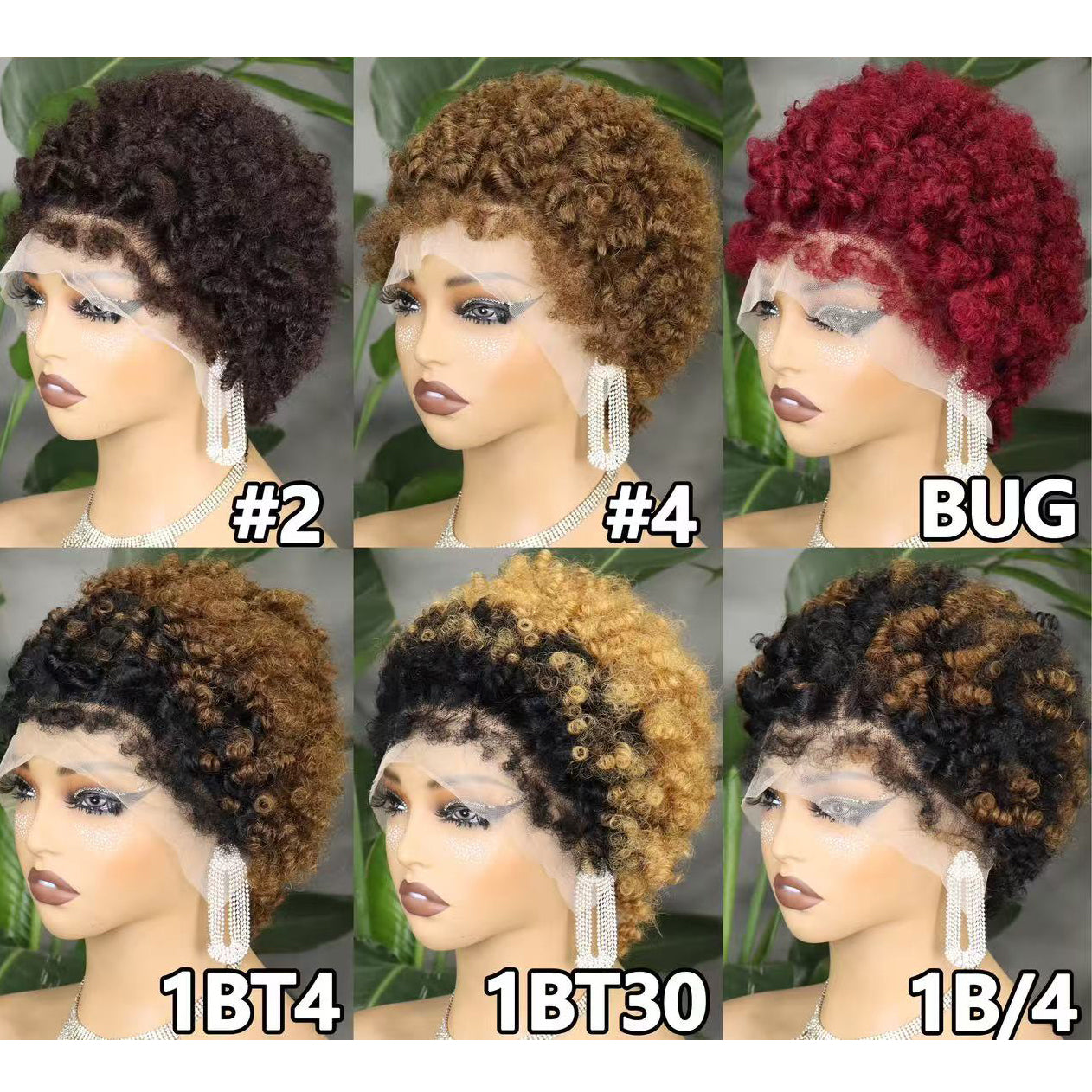 Perruque de cheveux humains Sasson04, 13x4, couleur 4/350 #