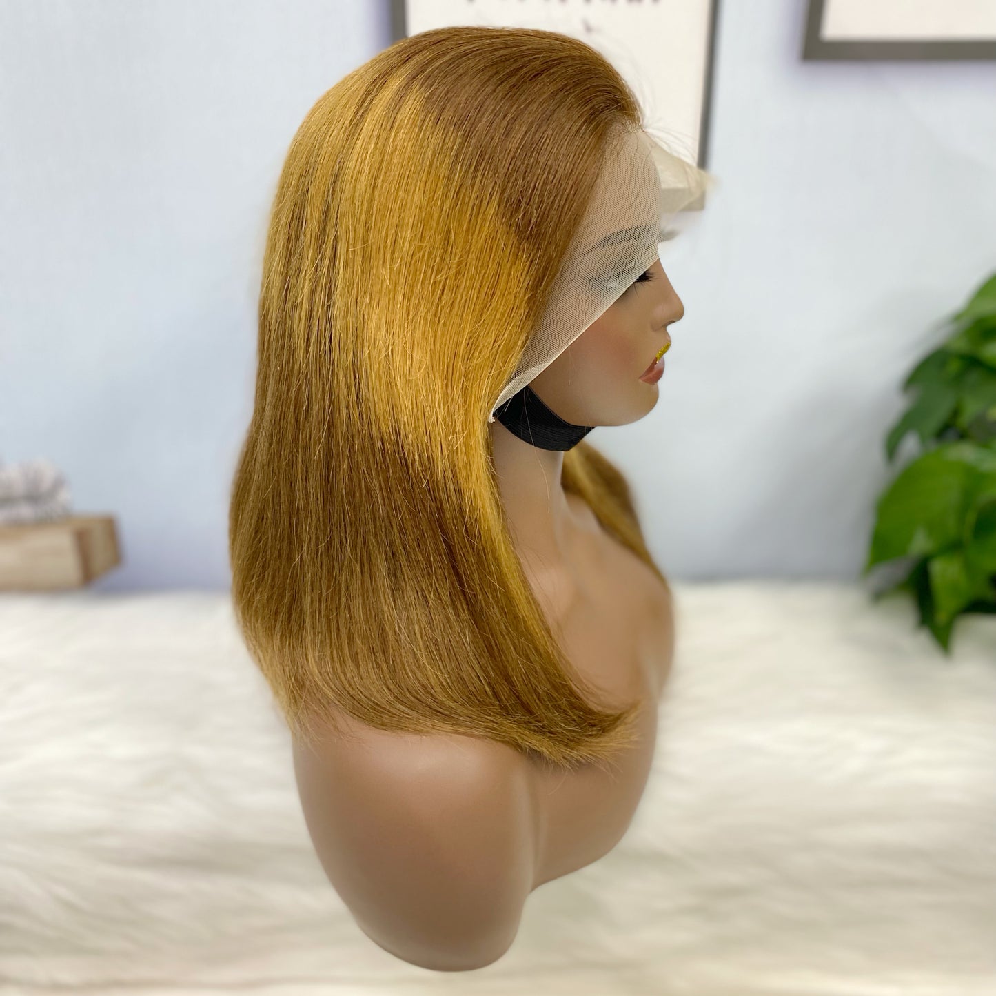 13*4 BoB Wig Straight Wigs Color T4/30/4# 200% Density