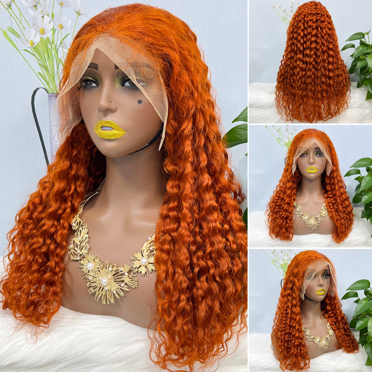 Color 13x4 Lace Wig Straight Human Hair Wigs Dark Brown Color 2# 18"-30"