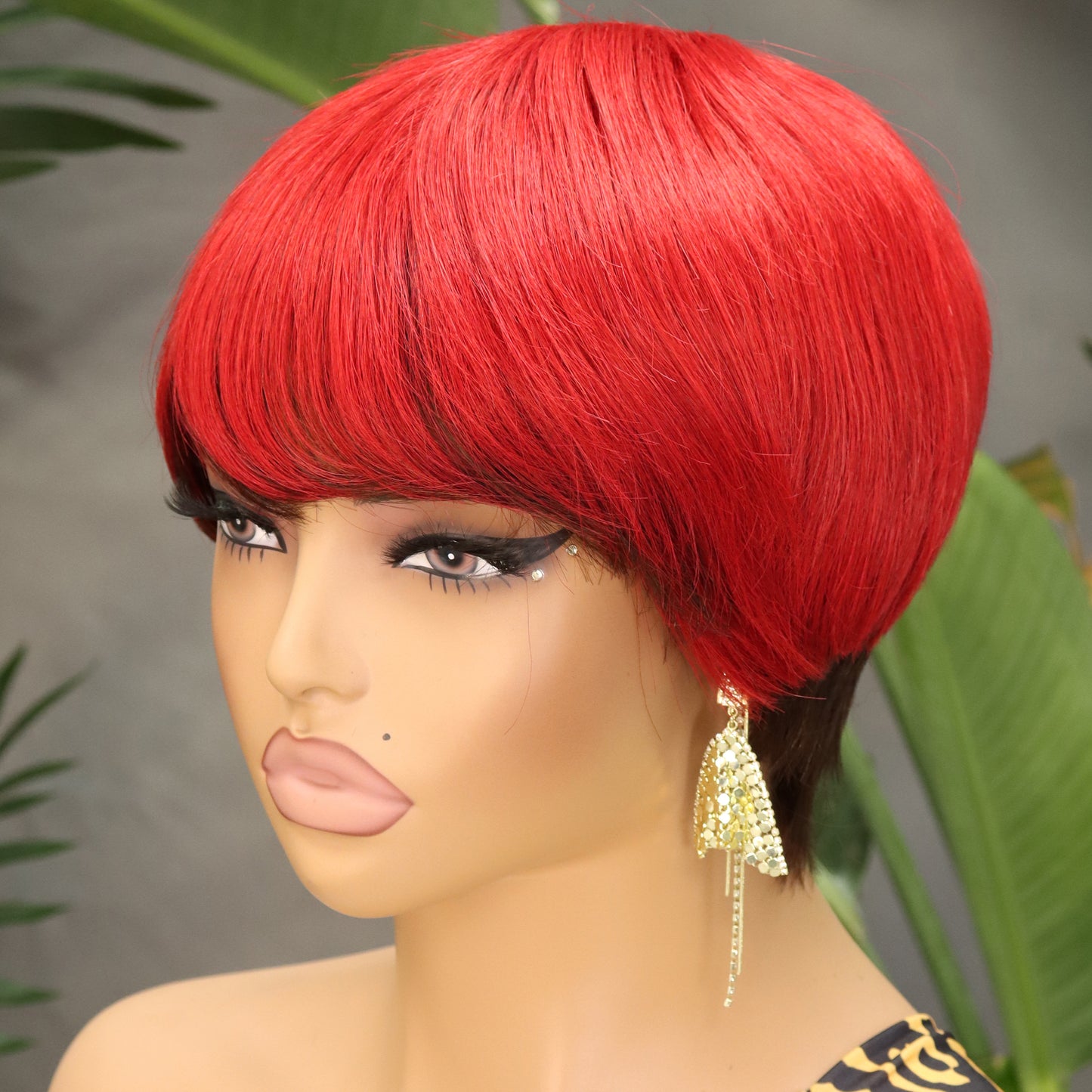 Perruque de cheveux humains Machine, cheveux naturels, 310 couleurs, T1B/BUG