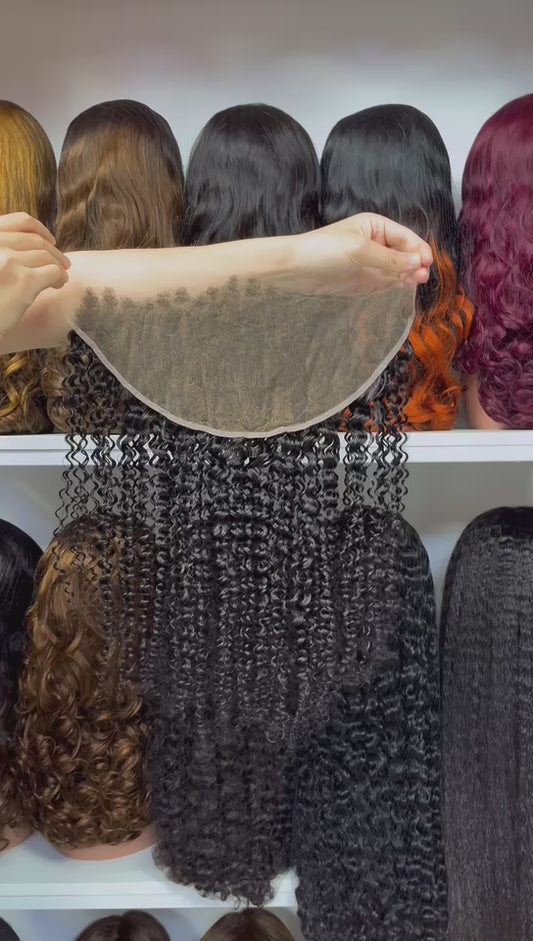 13*6 HD Lace Frontal Silky Body Wave  100% Virgin Natural Human Hair Color NC 12"-28"