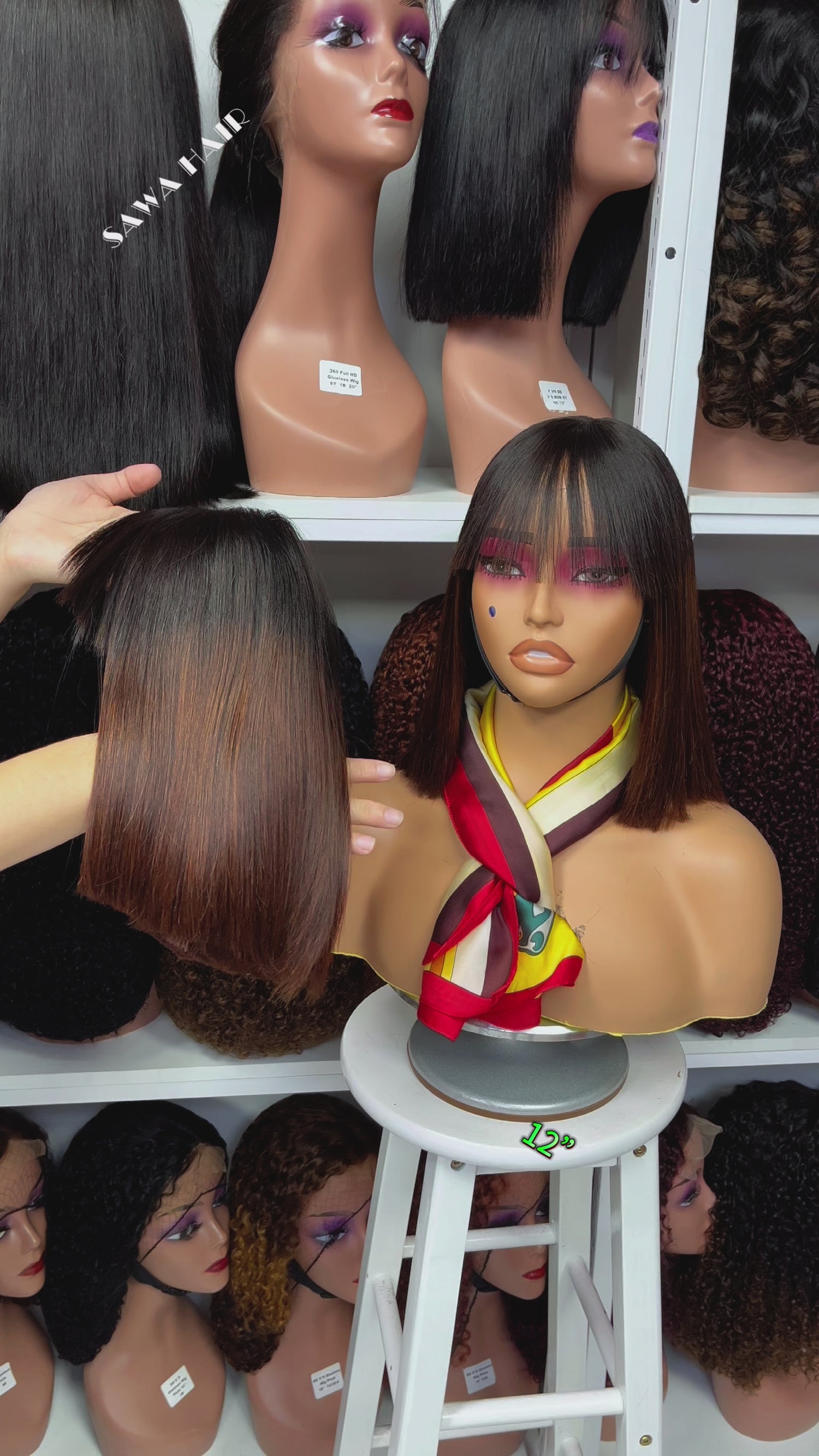 SDD&DD 3x1&3x1 HD Wig