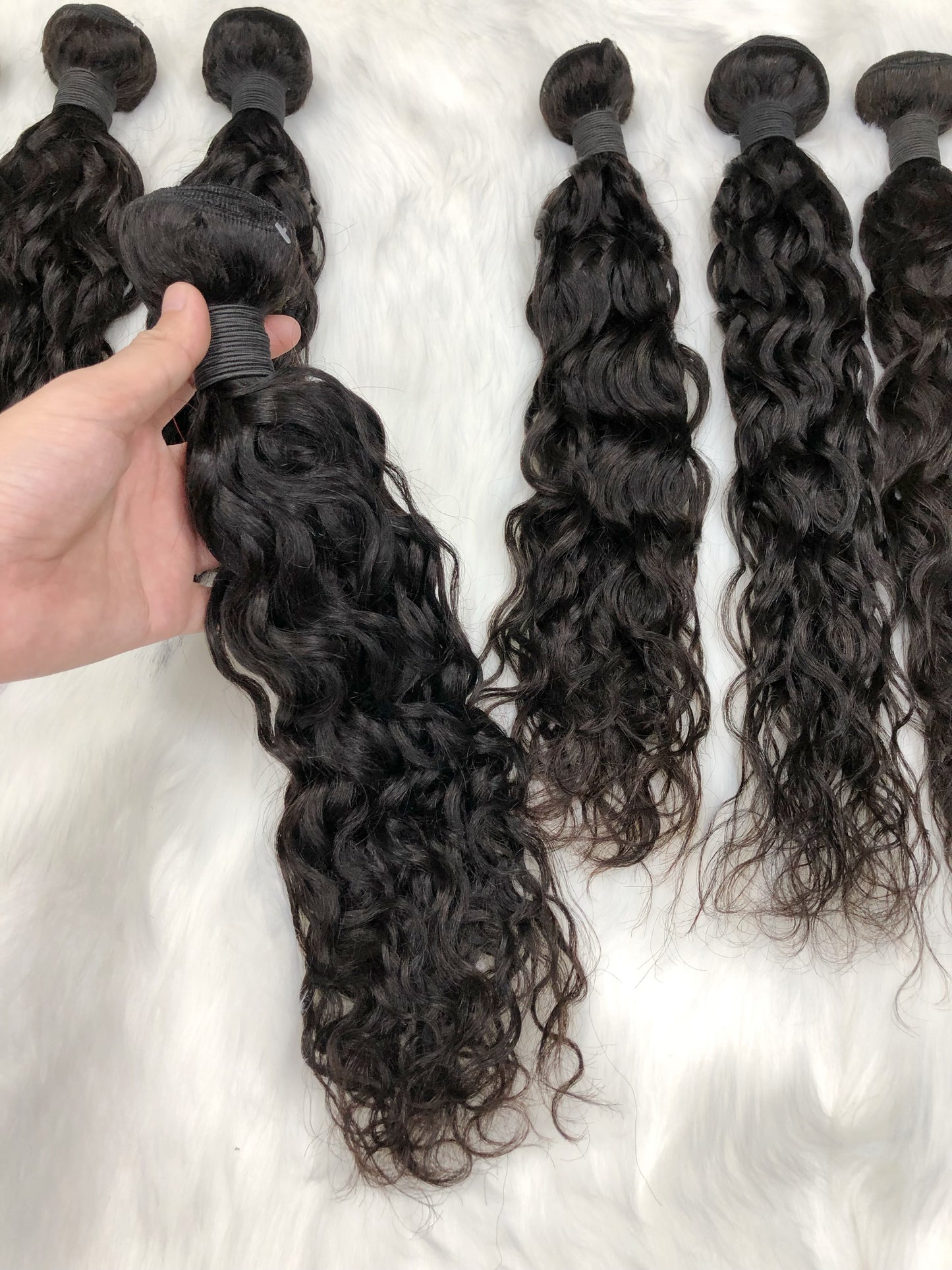 10A Natural Hair Bundles Natural Wave  Virgin Woman Human 10inch-42inch