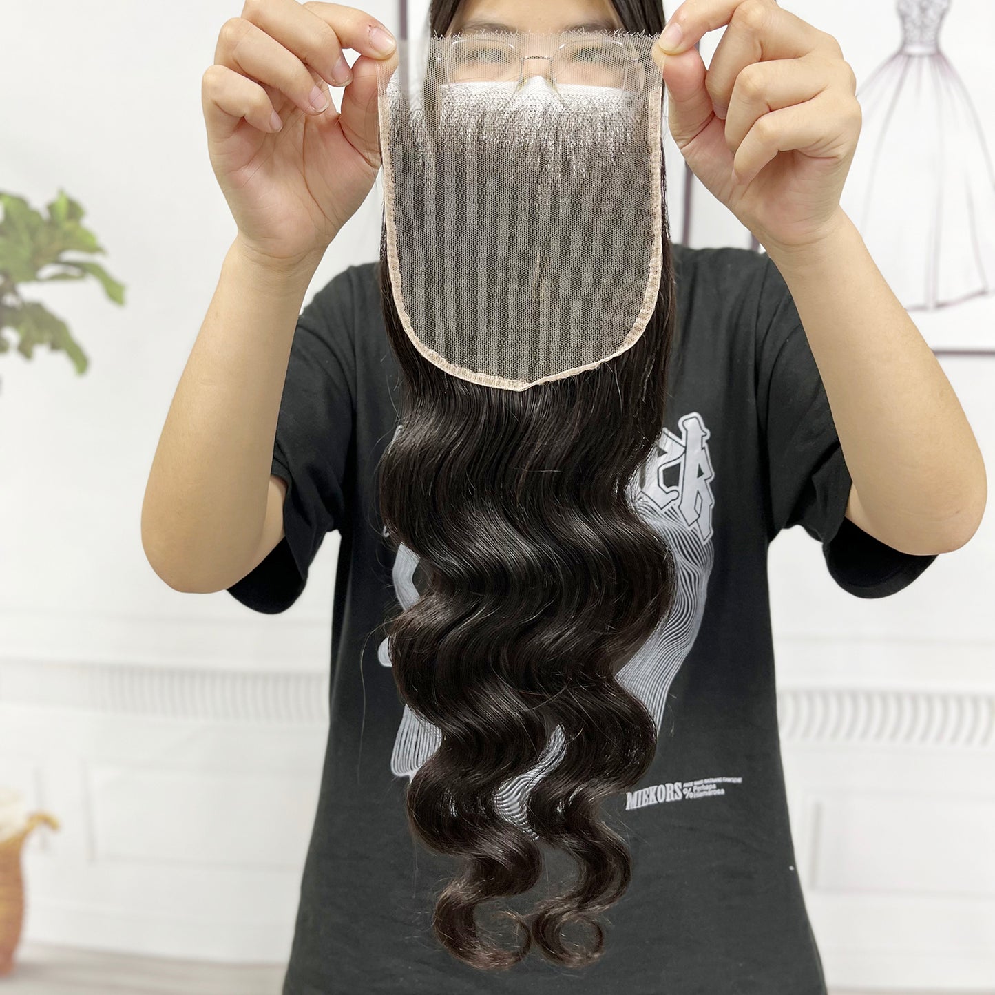 5*5 HD Lace Closure Body Wave 100% Virgin Natural Human Hair Natural Color 10"-26"