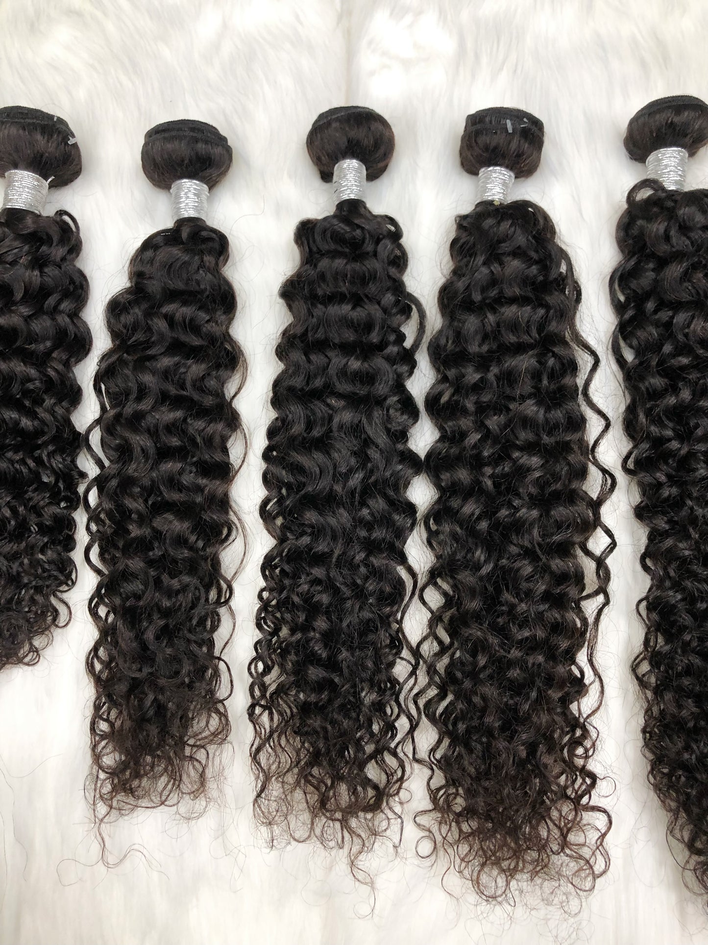 12A Natural Hair Bundles Deep Curl  Virgin Woman Human