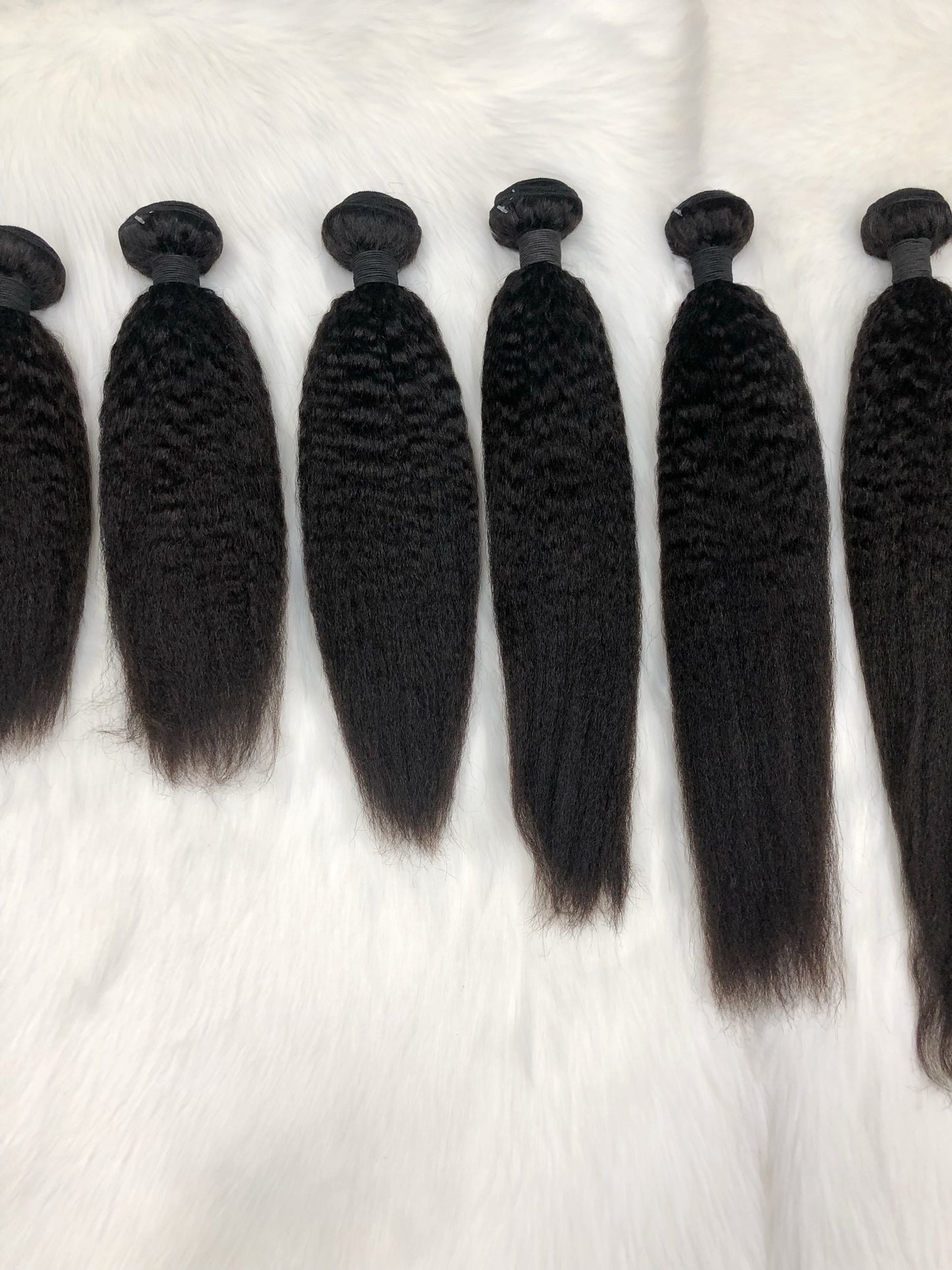 10A Natural Hair Bundles Kinky Straight  Virgin Woman Human 10inch-42inch