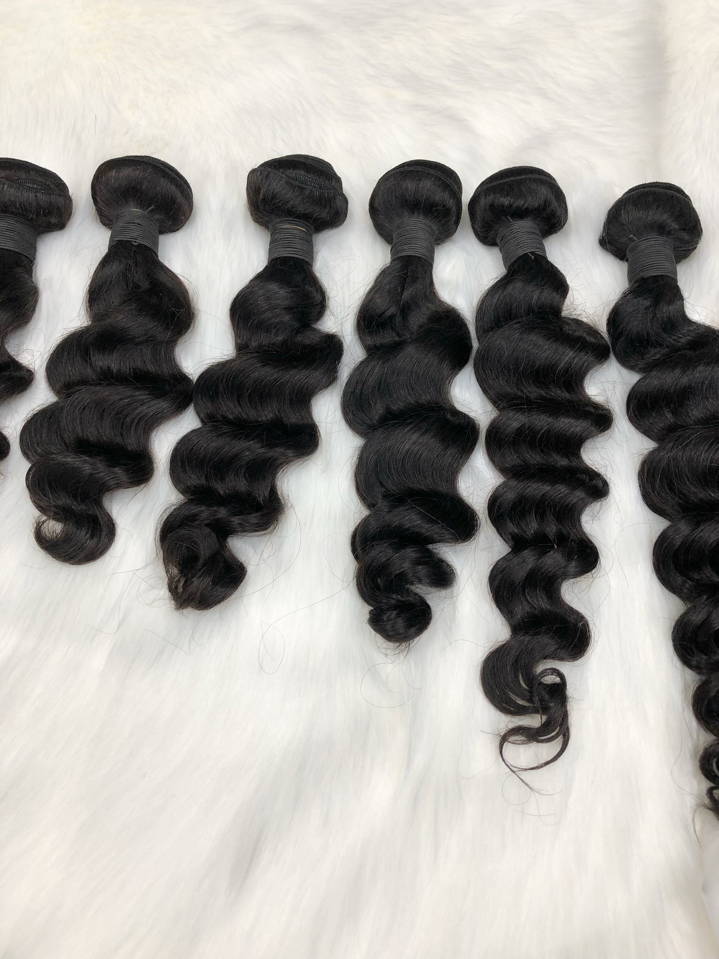 10A Natural Hair Bundles Loose Deep  Virgin Woman Human 10inch-42inch