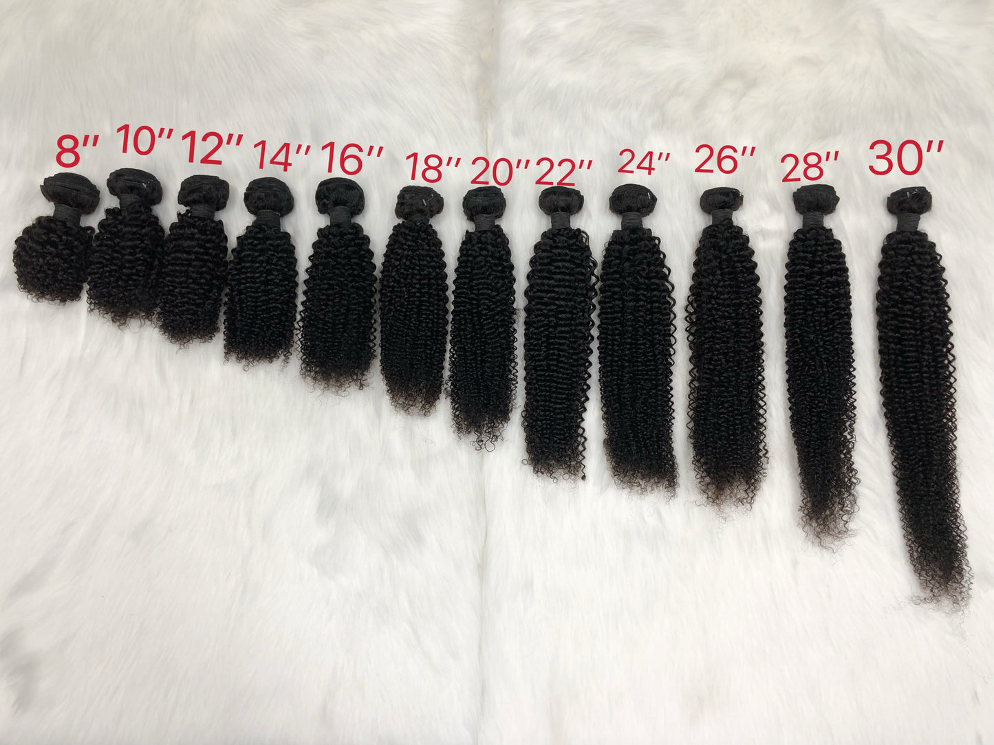 10A Natural Hair Bundles Kinky Curl Virgin Woman Human 10inch-42inch